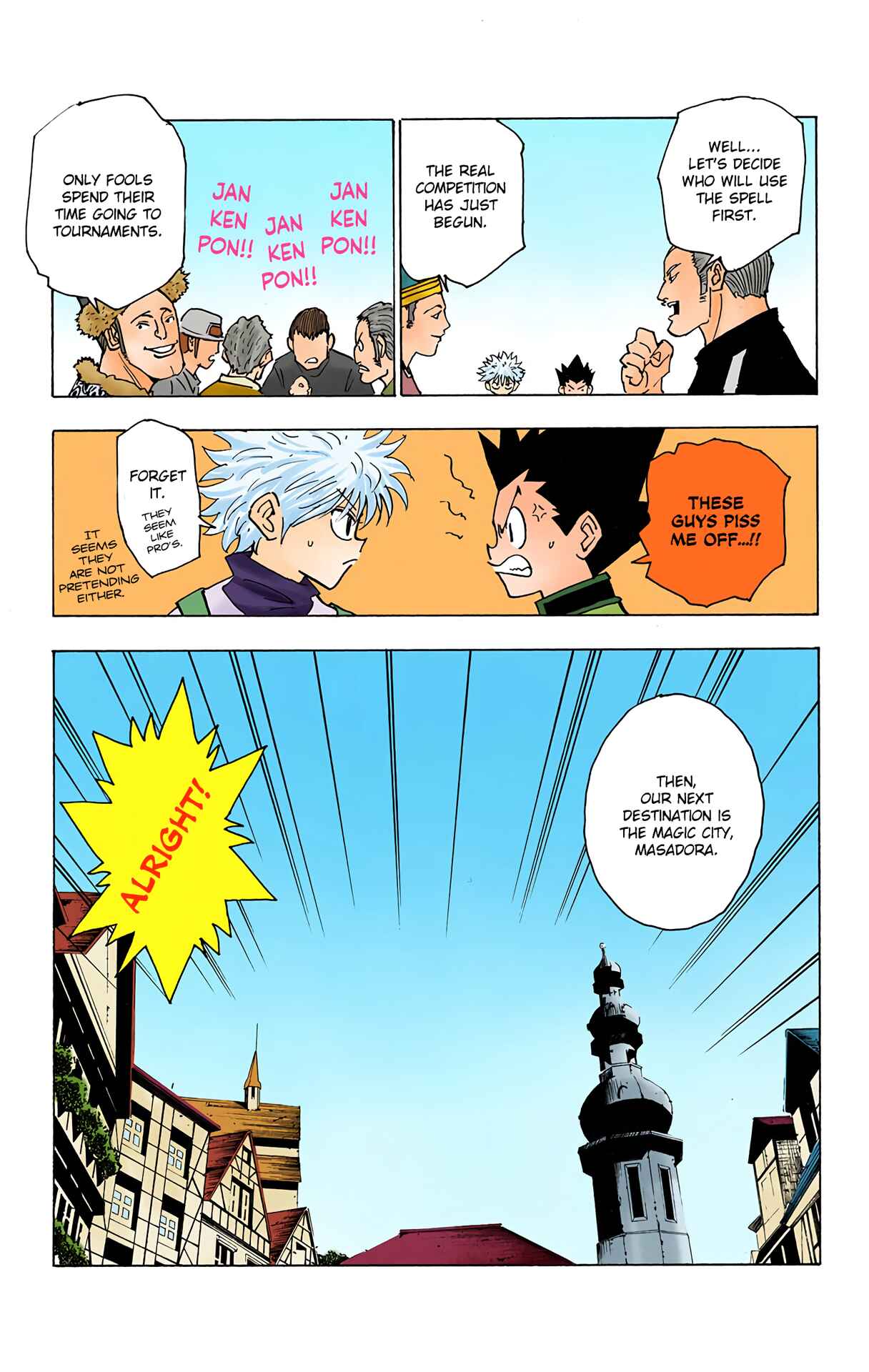 Page 15 Chapter 133 HUNTER x HUNTER (Official Colored)