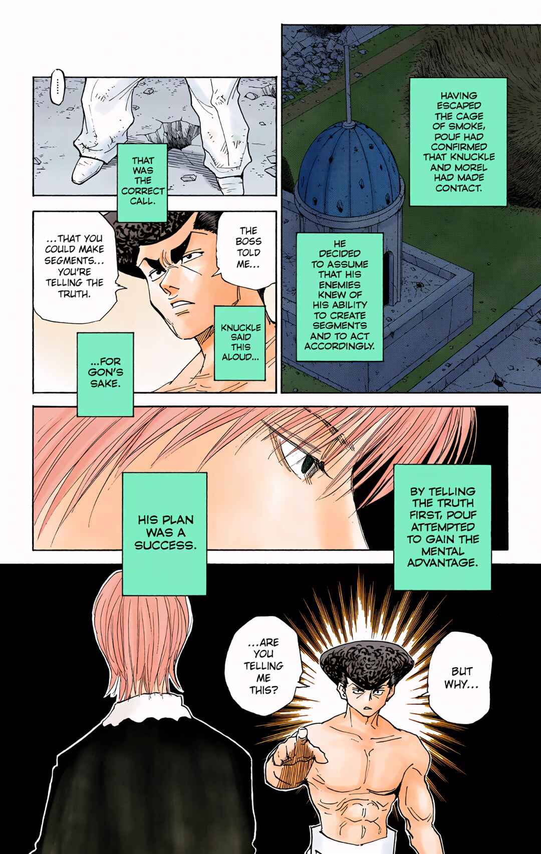 Page 4 Chapter 295 HUNTER x HUNTER (Official Colored)