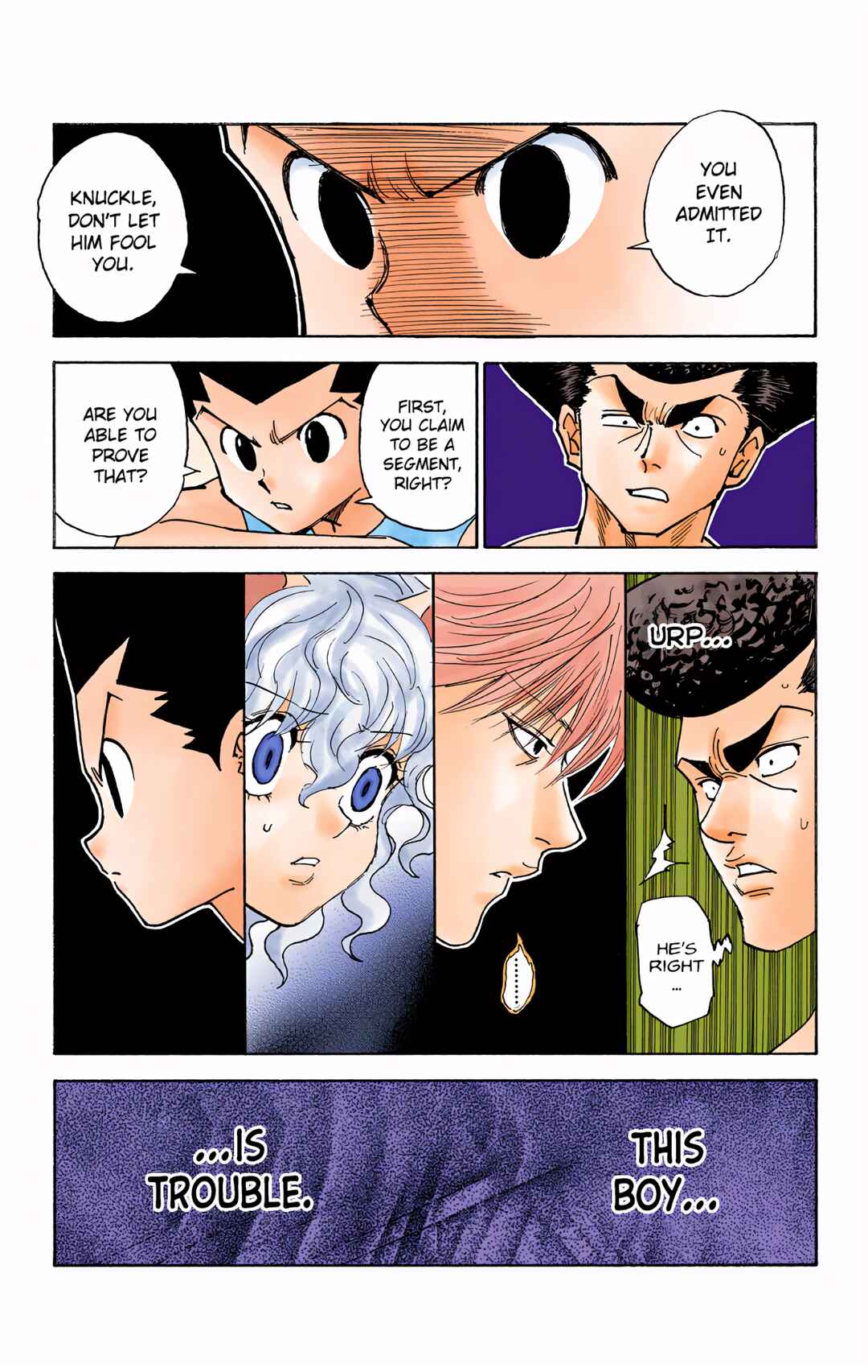Page 7 Chapter 295 HUNTER x HUNTER (Official Colored)
