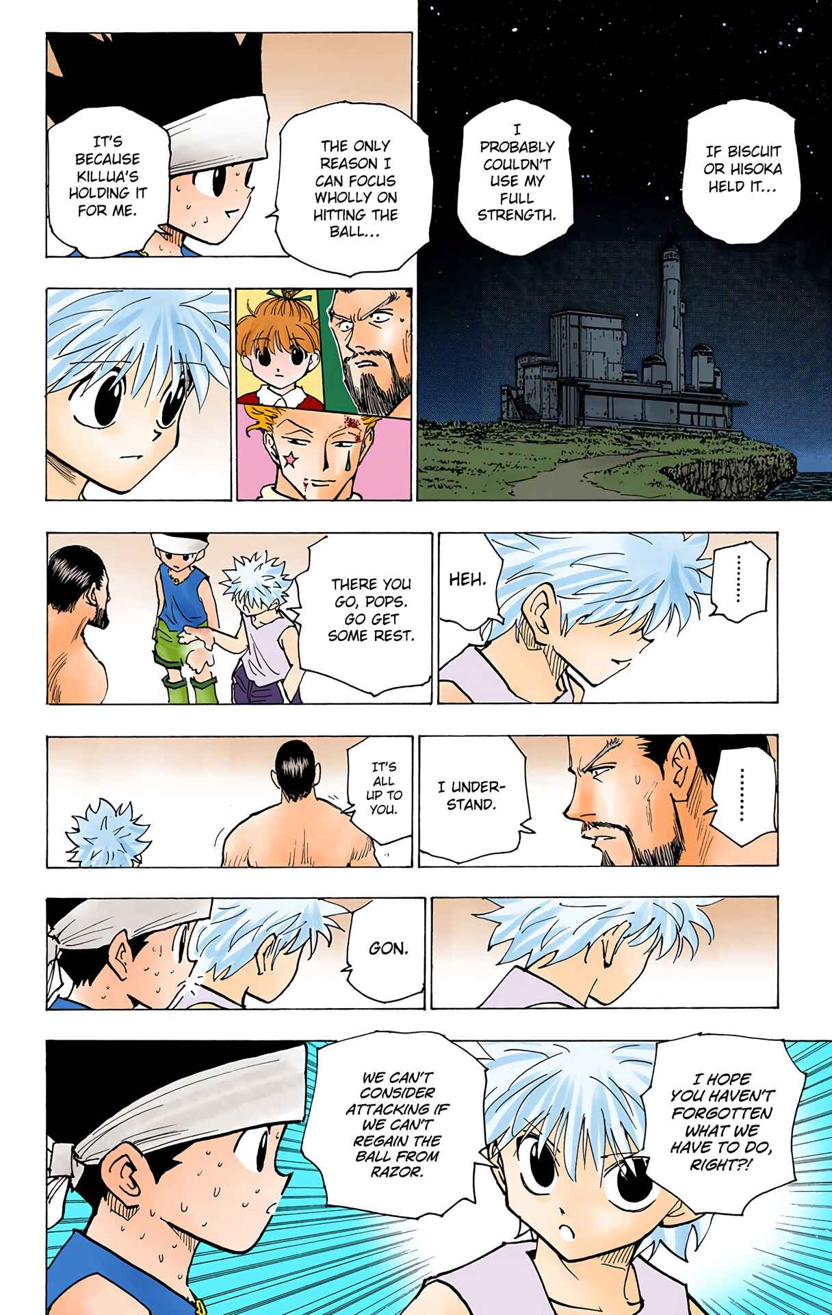 Page 10 Chapter 166 HUNTER x HUNTER (Official Colored)