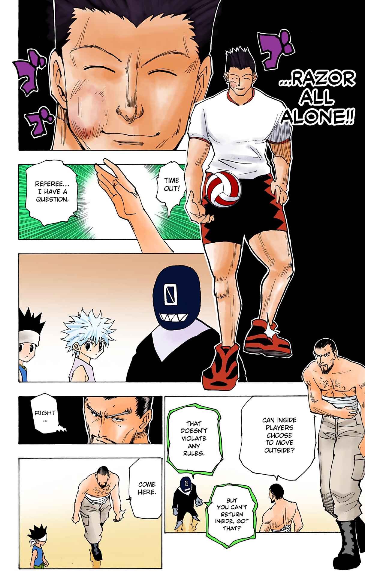 Page 6 Chapter 166 HUNTER x HUNTER (Official Colored)