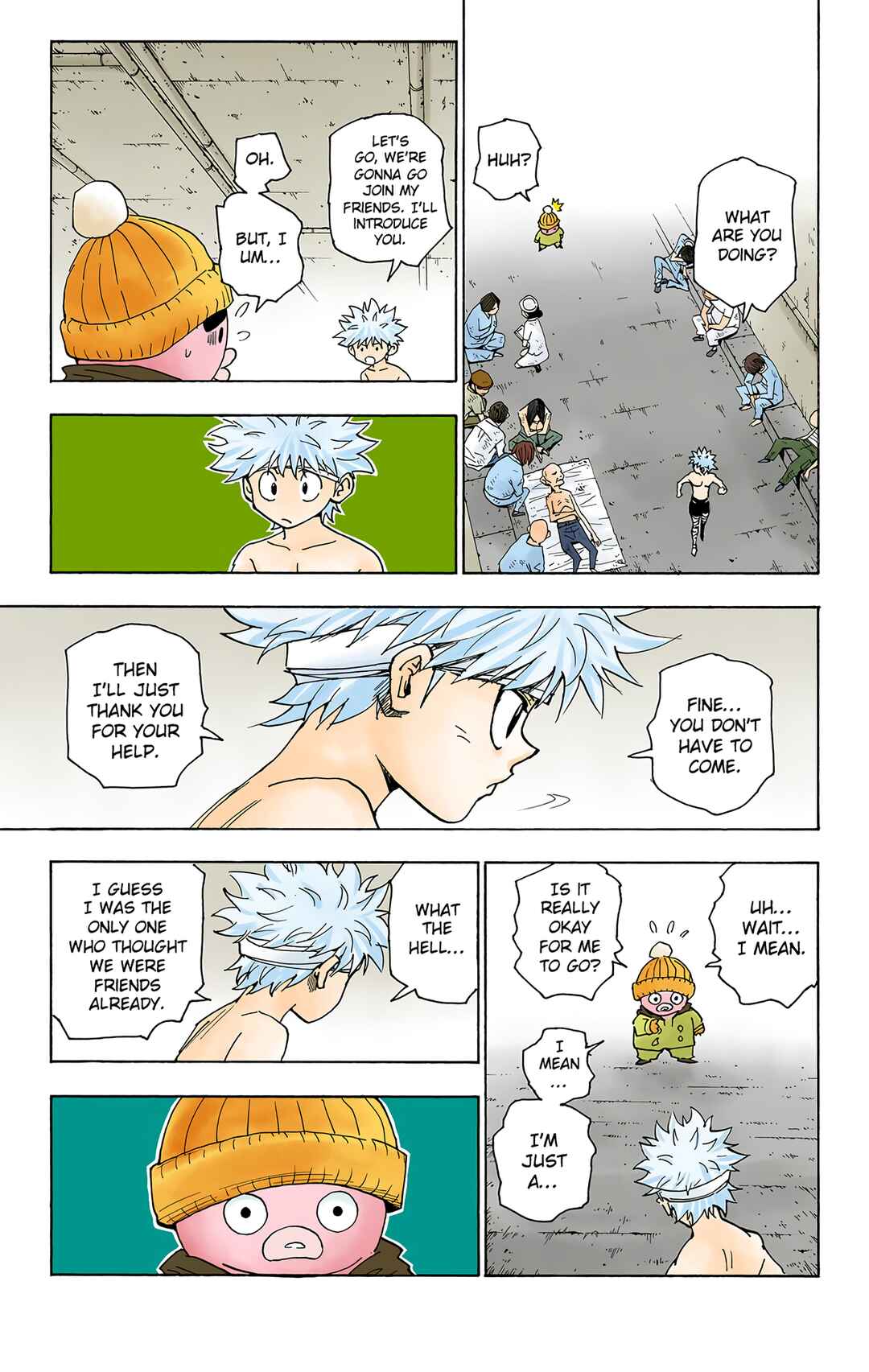 Page 8 Chapter 255 HUNTER x HUNTER (Official Colored)
