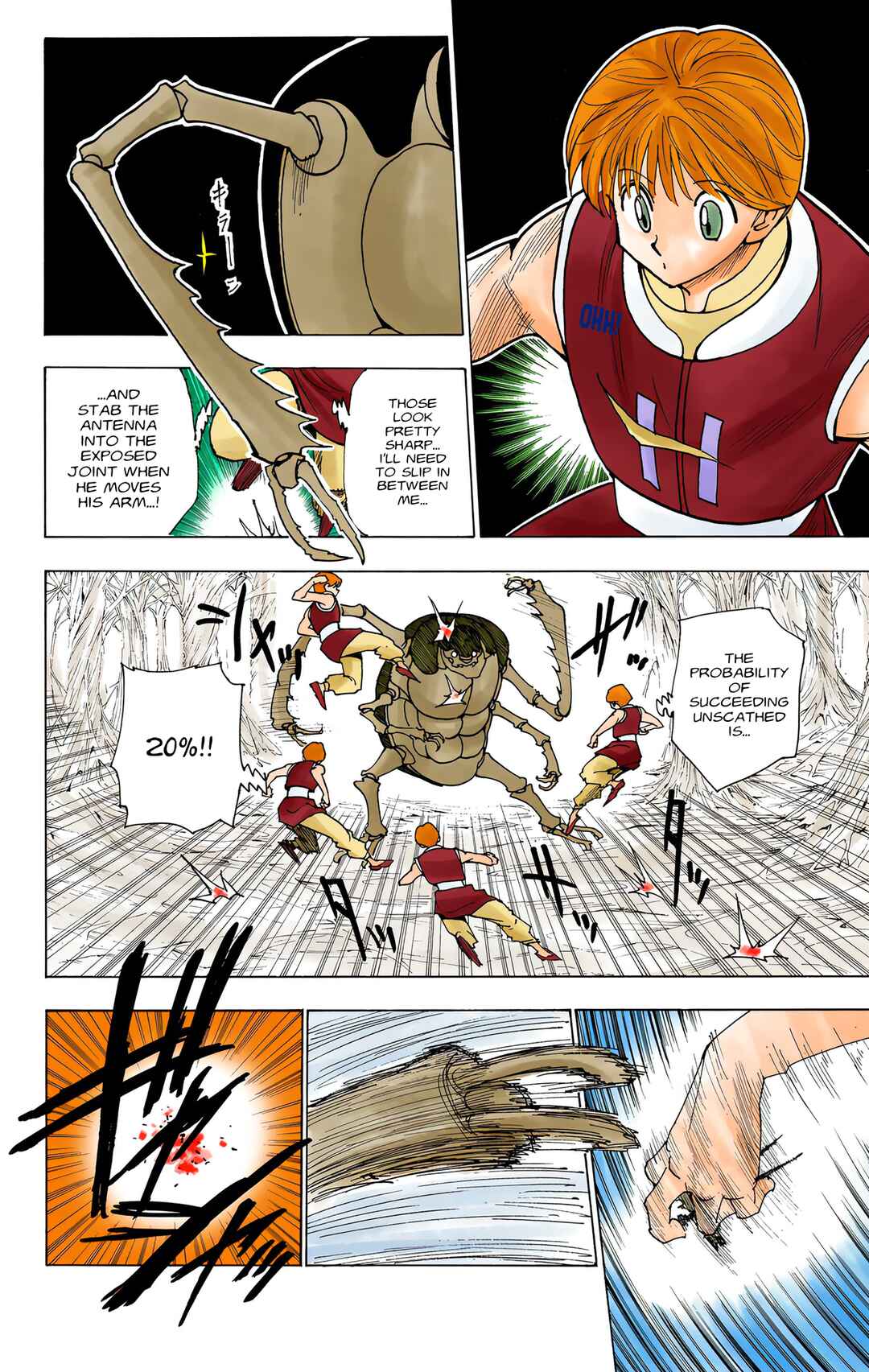 Page 8 Chapter 226 HUNTER x HUNTER (Official Colored)