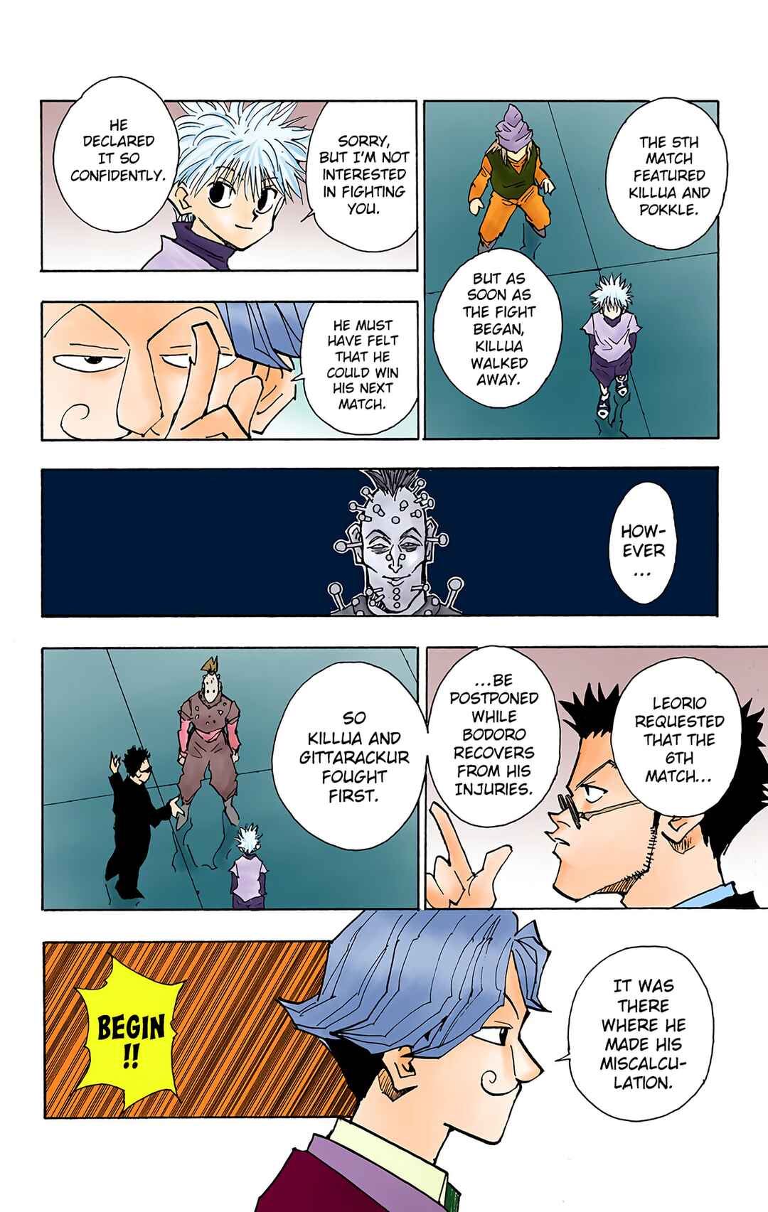 Page 18 Chapter 35 HUNTER x HUNTER (Official Colored)