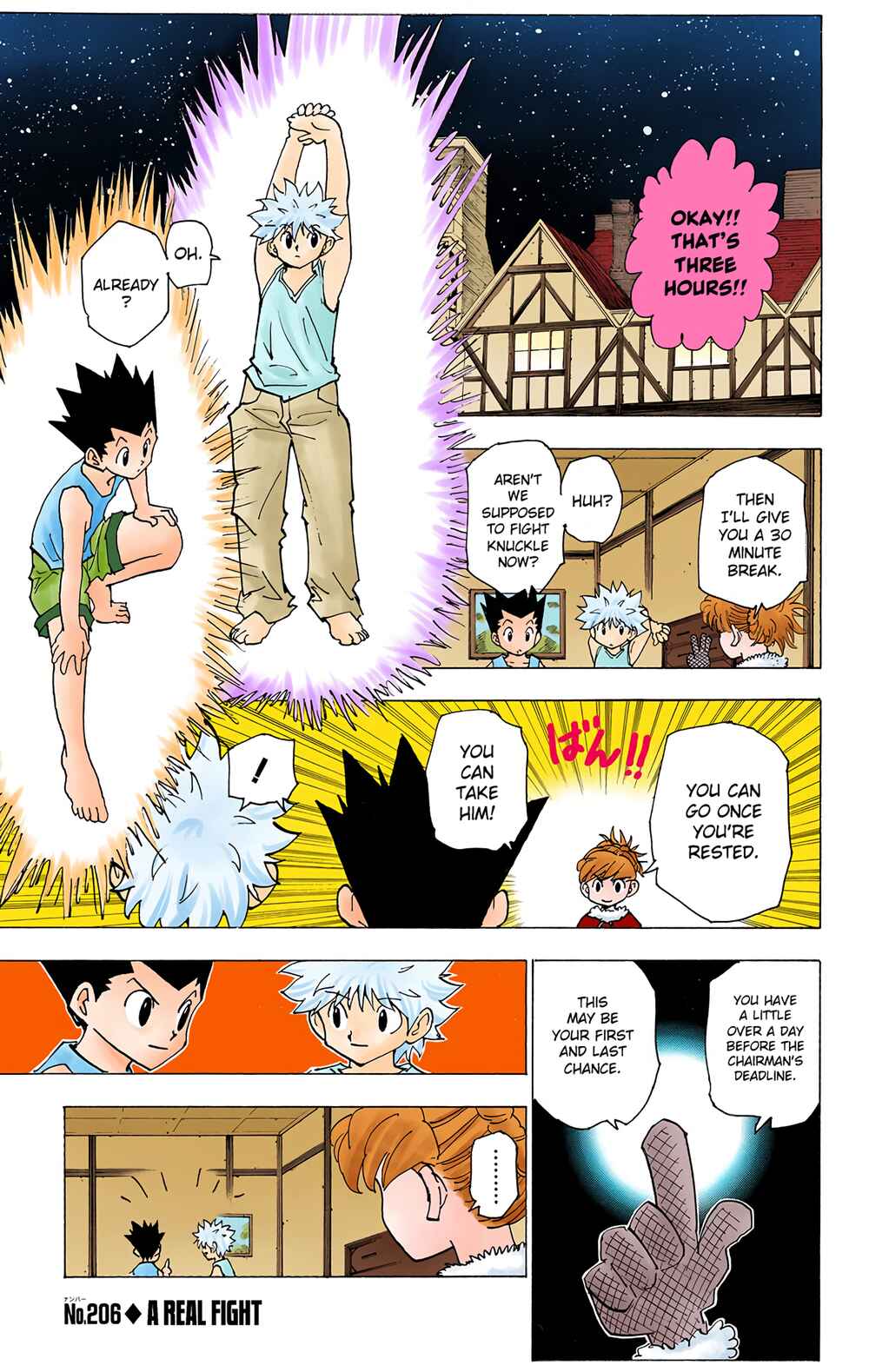 Page 1 Chapter 206 HUNTER x HUNTER (Official Colored)