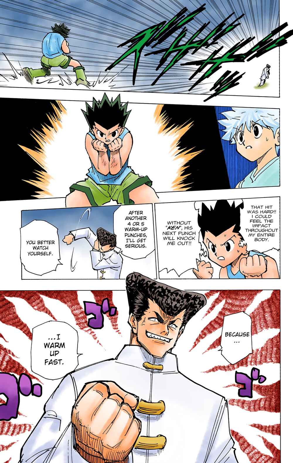 Page 10 Chapter 206 HUNTER x HUNTER (Official Colored)