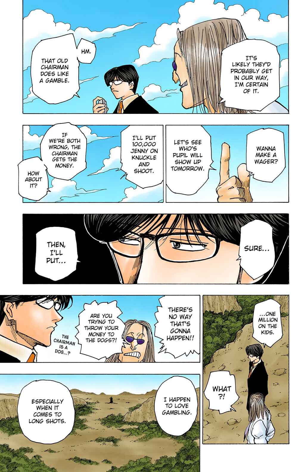 Page 12 Chapter 206 HUNTER x HUNTER (Official Colored)