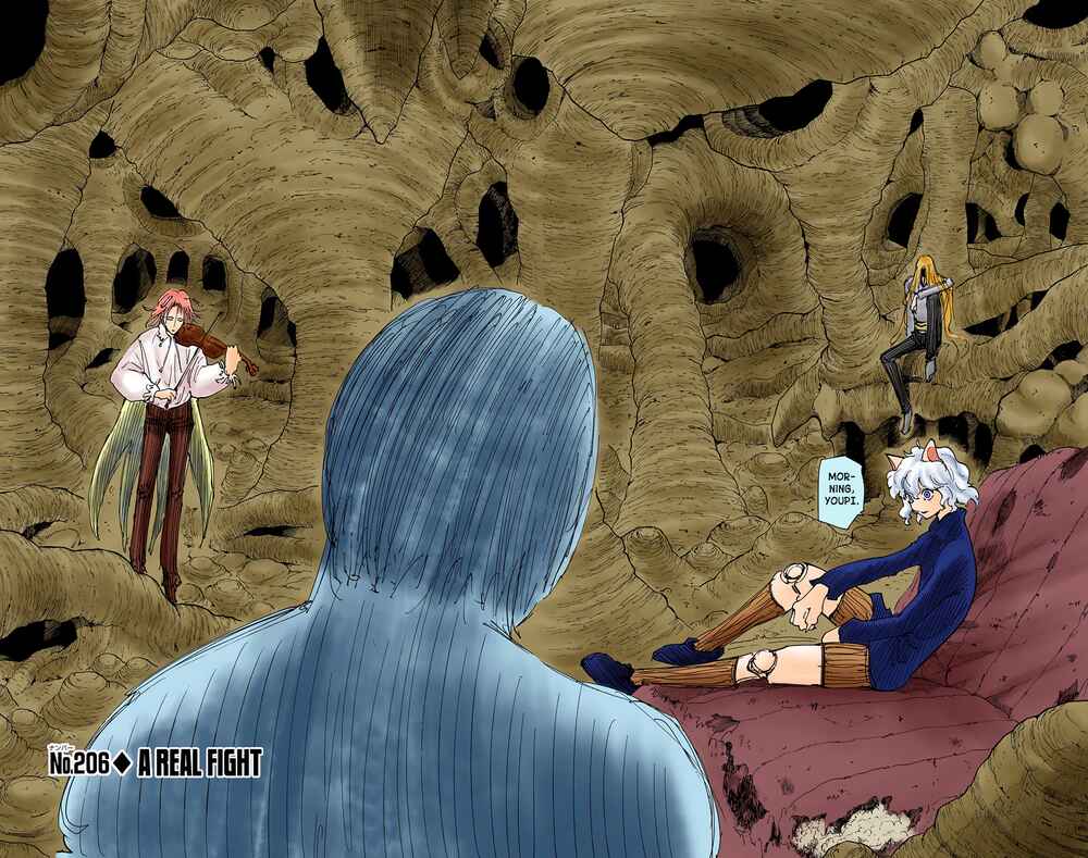 Page 4 Chapter 206 HUNTER x HUNTER (Official Colored)