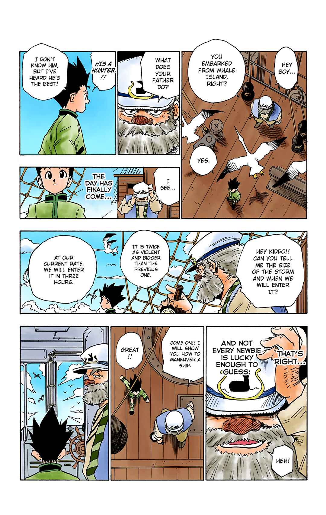 Page 8 Chapter 2 HUNTER x HUNTER (Official Colored)