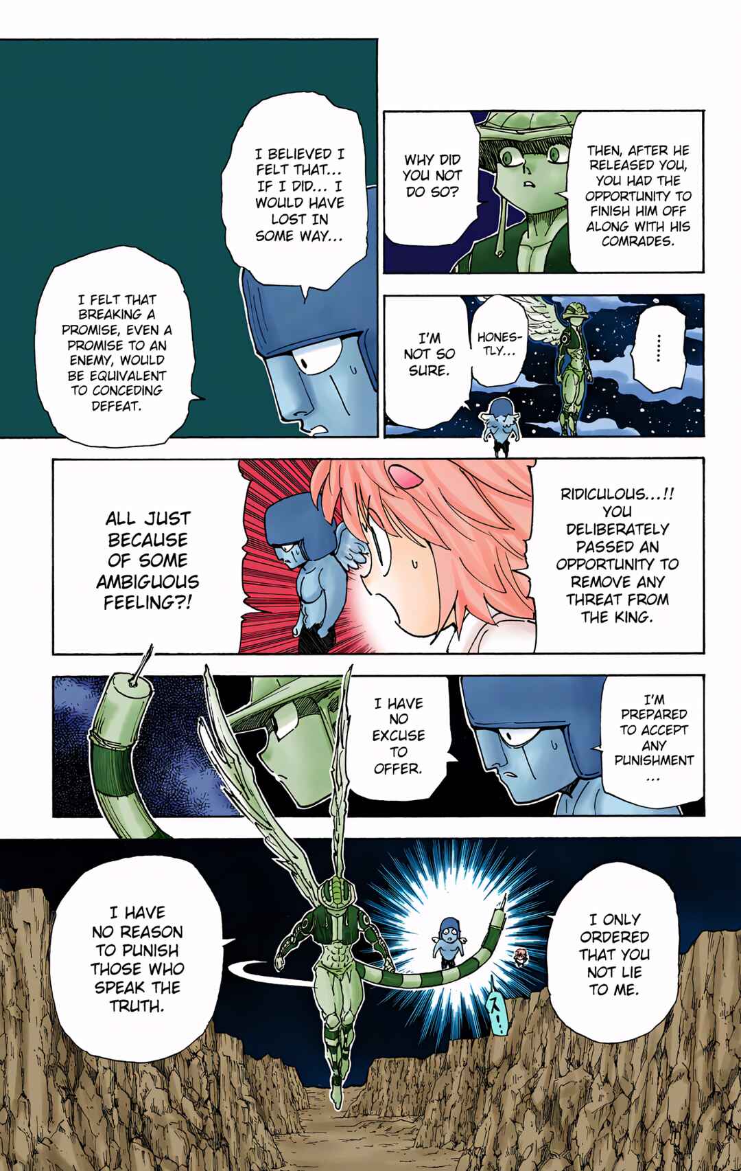 Page 8 Chapter 302 HUNTER x HUNTER (Official Colored)