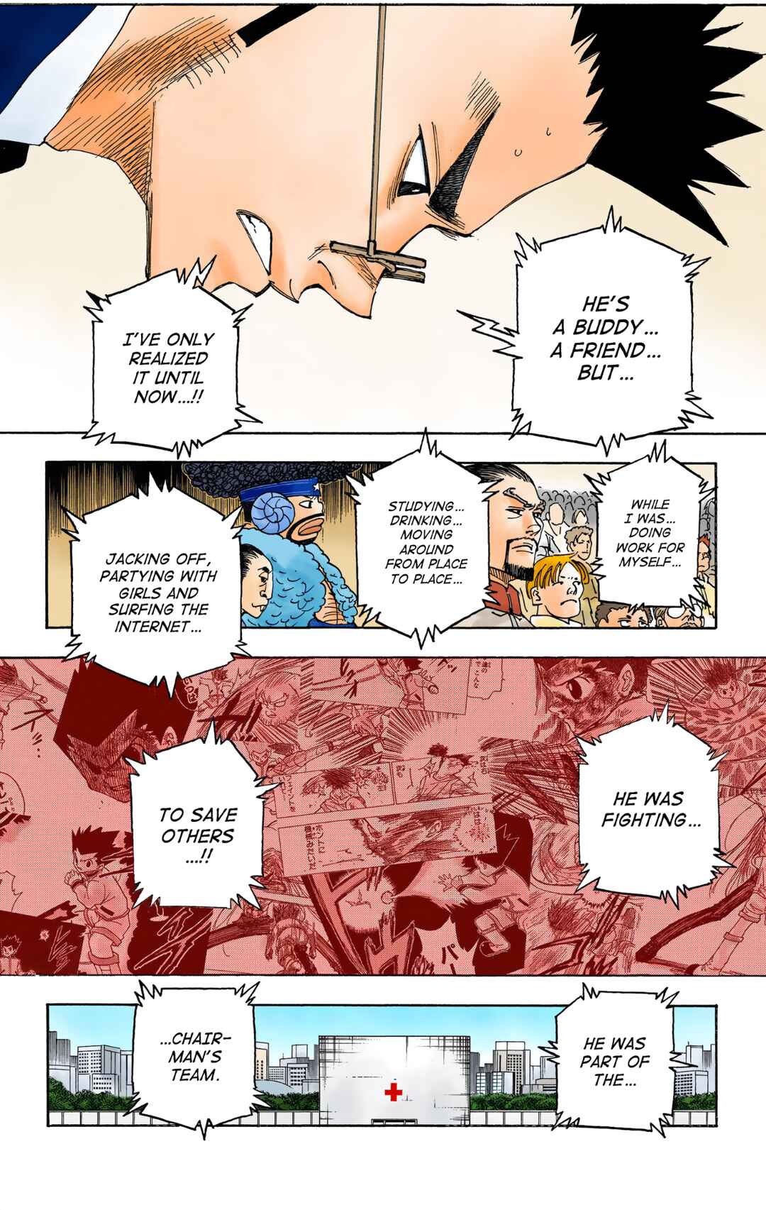 Page 8 Chapter 332 HUNTER x HUNTER (Official Colored)