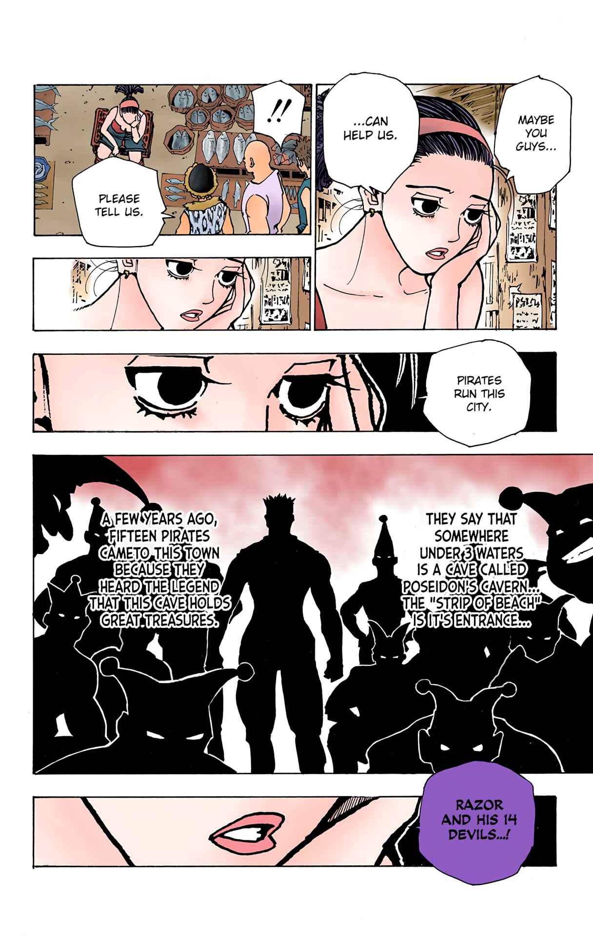 Page 4 Chapter 155 HUNTER x HUNTER (Official Colored)
