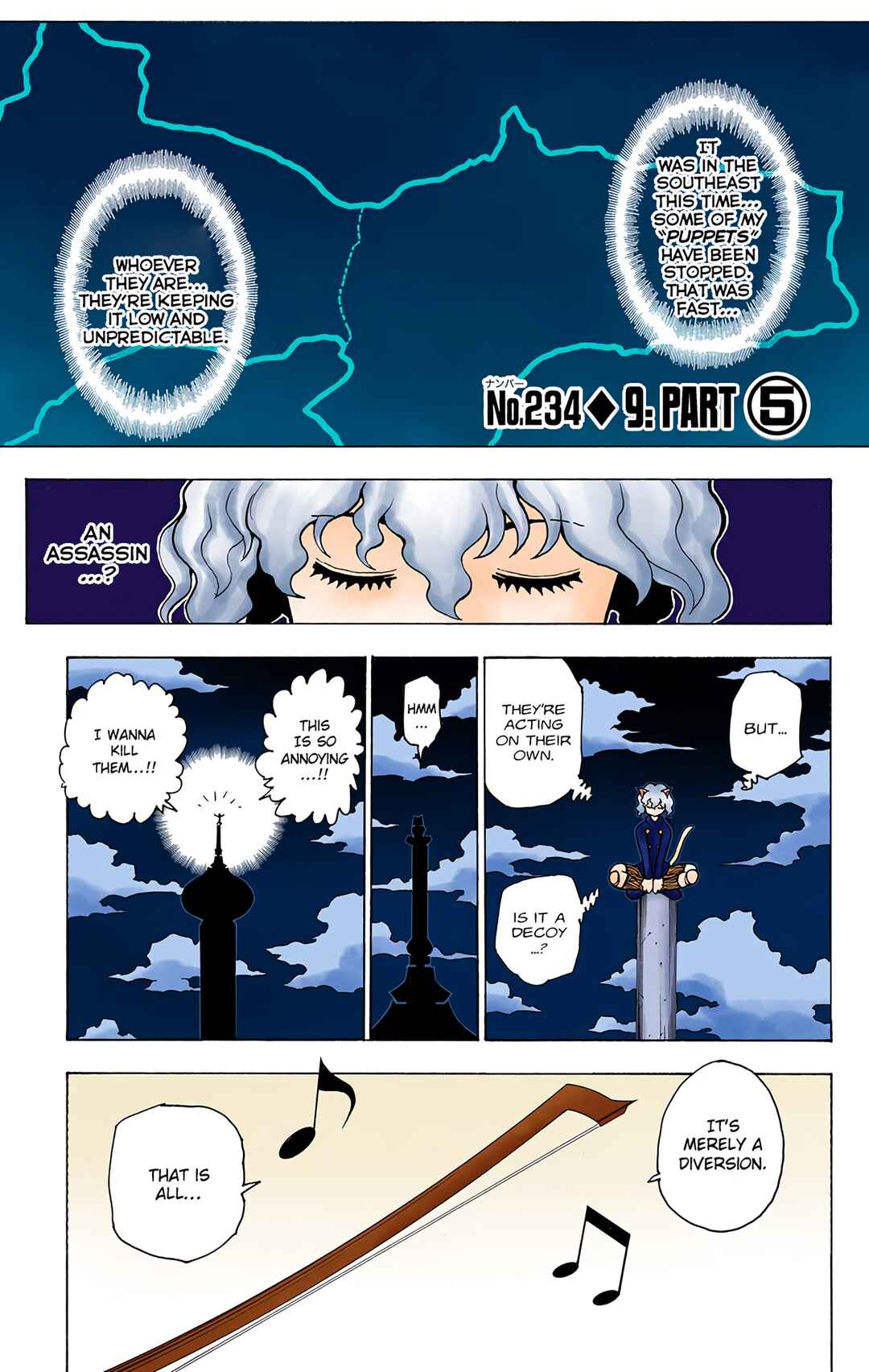 Page 1 Chapter 234 HUNTER x HUNTER (Official Colored)