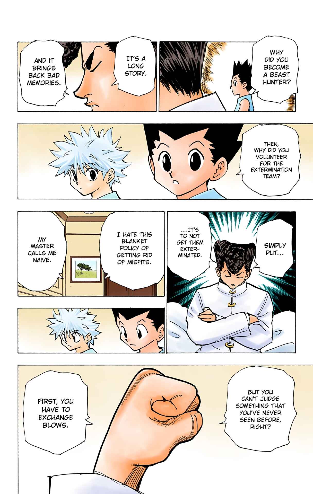 Page 11 Chapter 203 HUNTER x HUNTER (Official Colored)