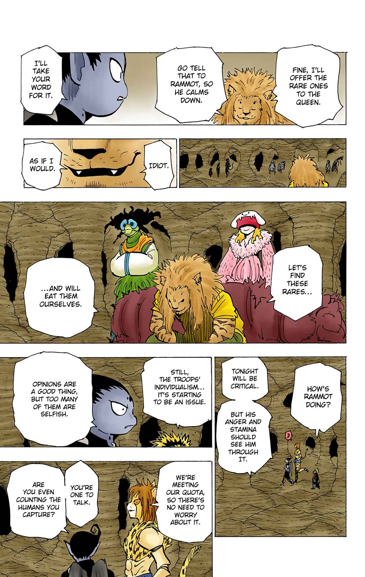 Page 5 Chapter 192 HUNTER x HUNTER (Official Colored)