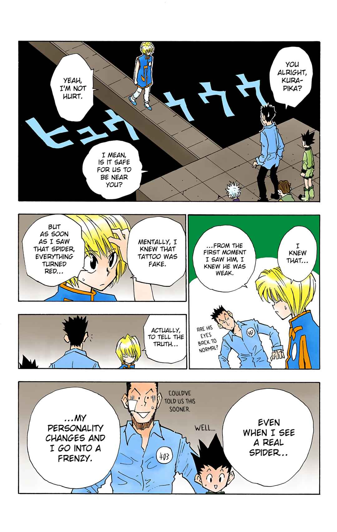 Page 21 Chapter 18 HUNTER x HUNTER (Official Colored)