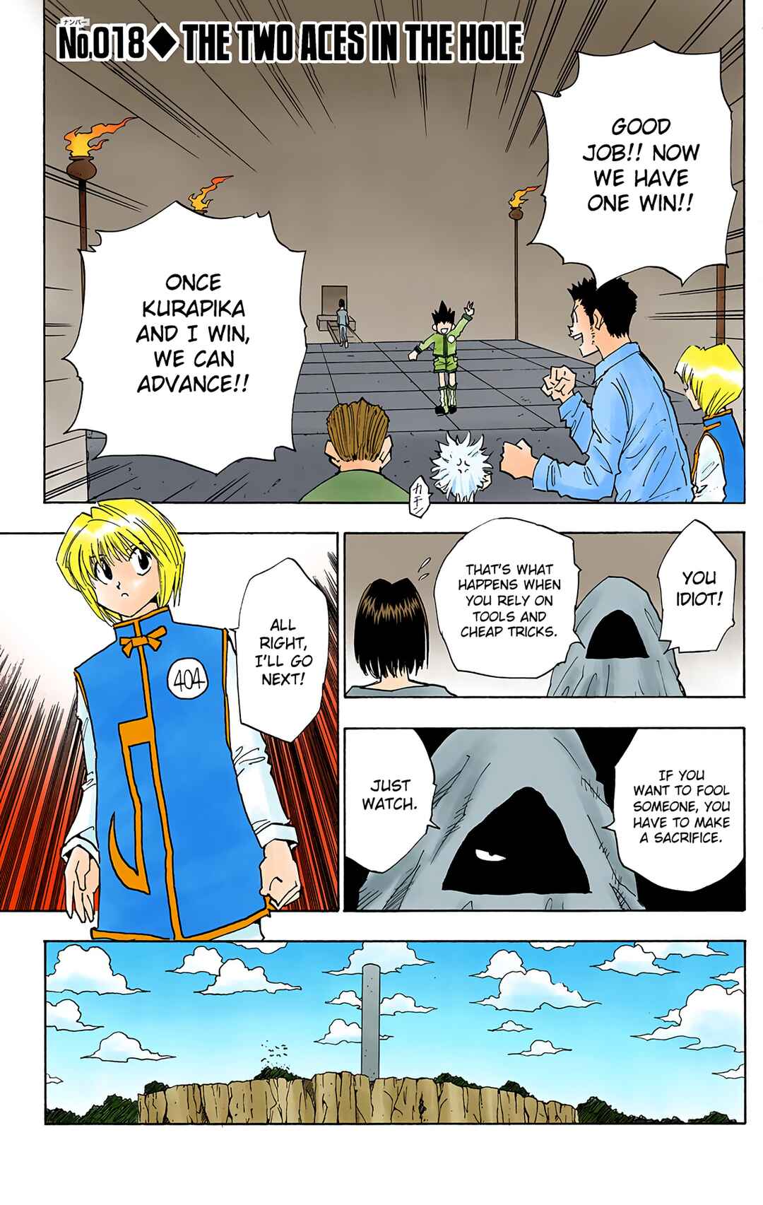 Page 4 Chapter 18 HUNTER x HUNTER (Official Colored)