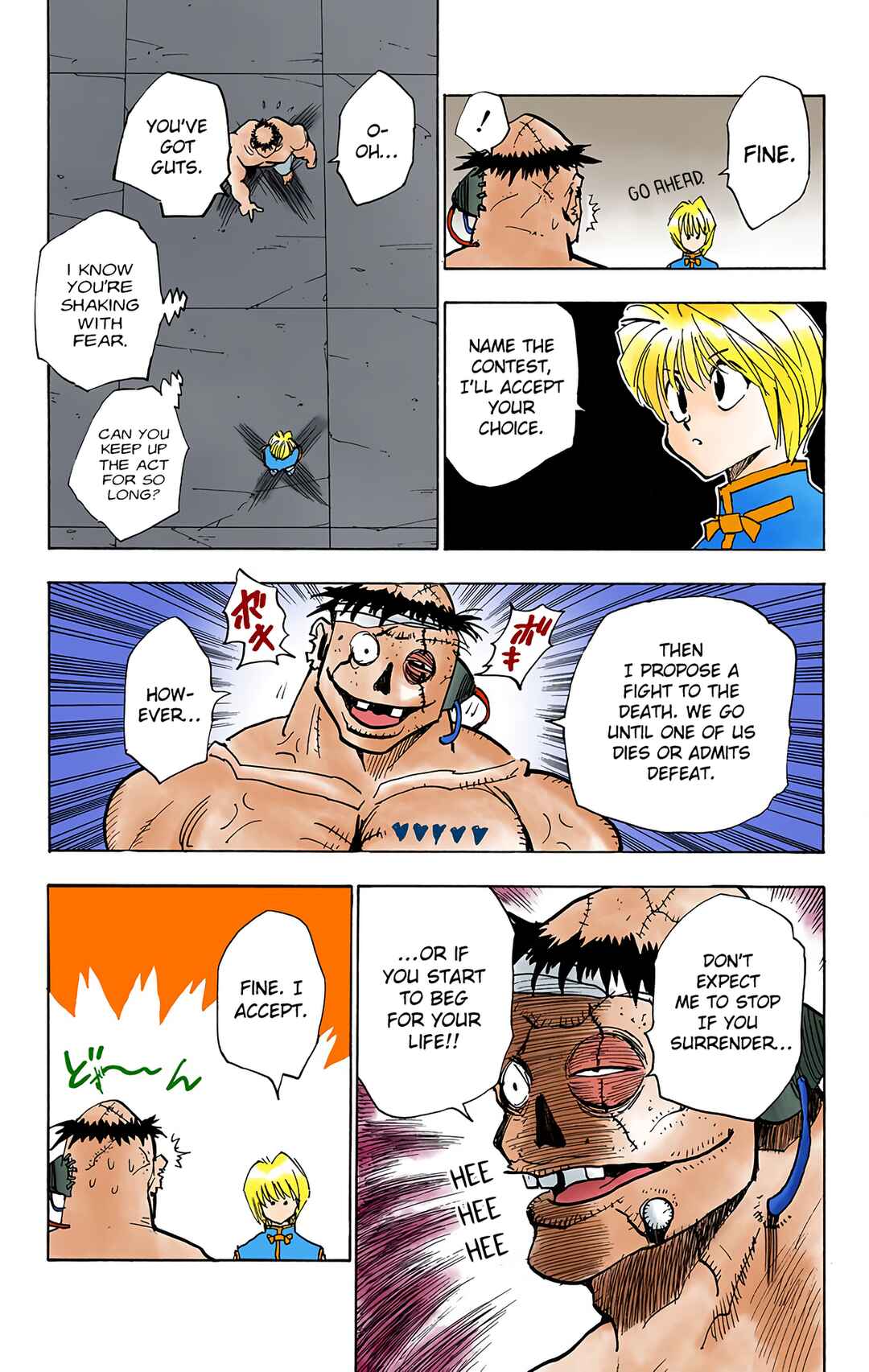 Page 8 Chapter 18 HUNTER x HUNTER (Official Colored)