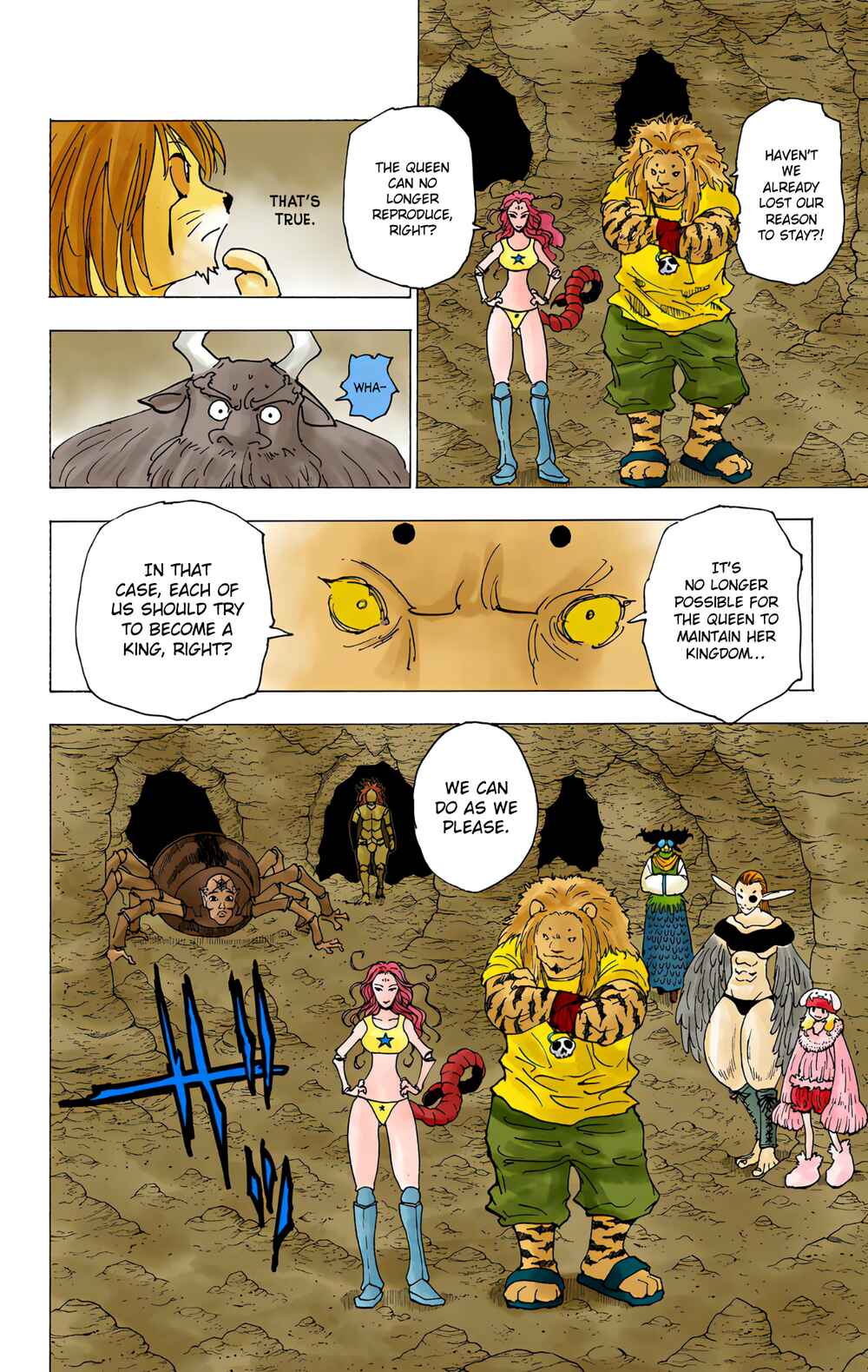 Page 8 Chapter 214 HUNTER x HUNTER (Official Colored)