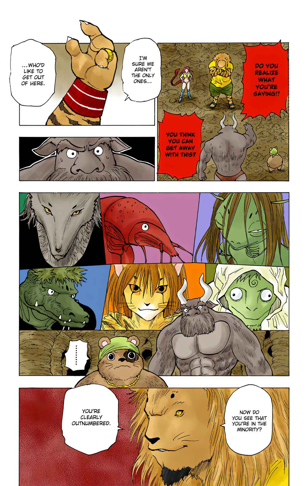 Page 9 Chapter 214 HUNTER x HUNTER (Official Colored)