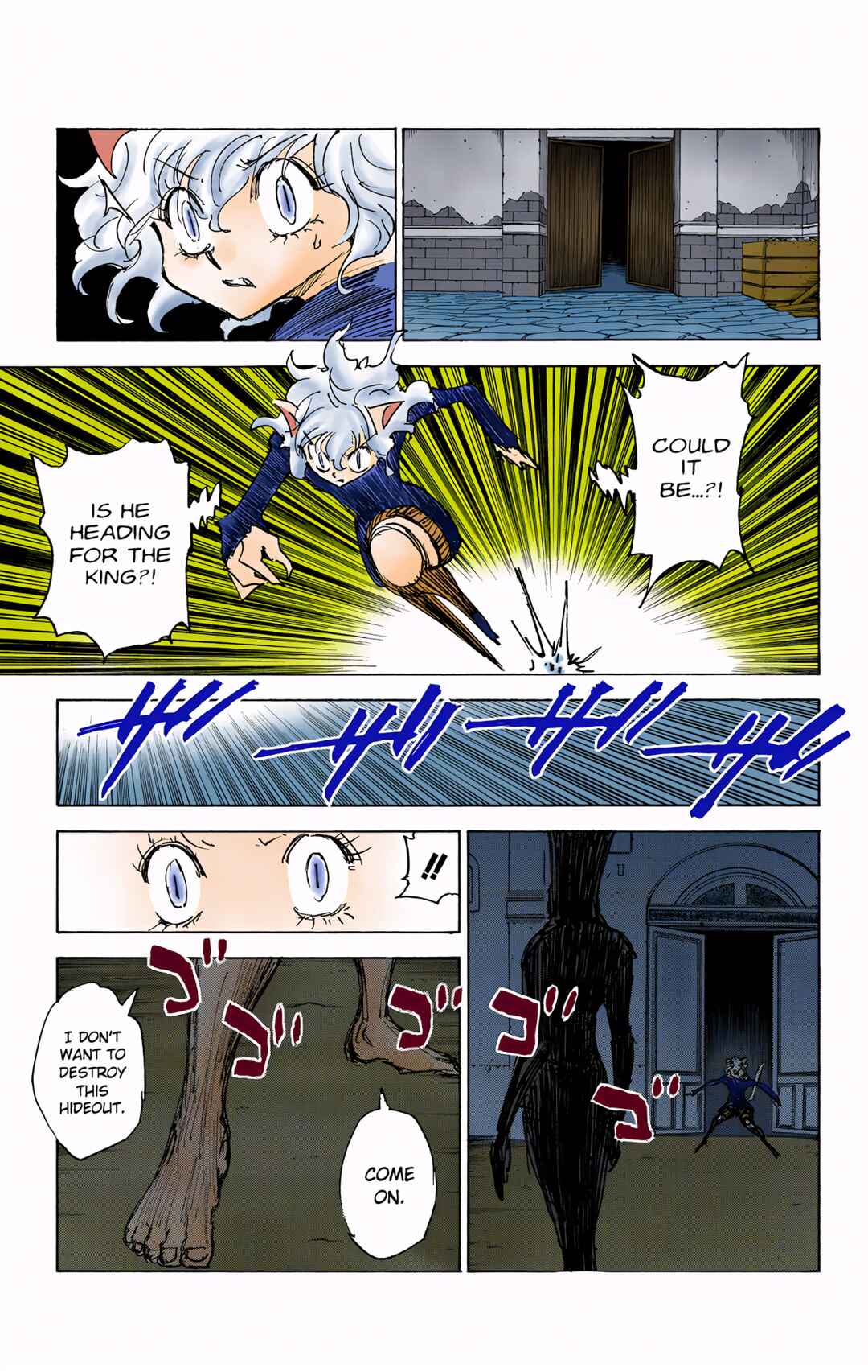 Page 4 Chapter 306 HUNTER x HUNTER (Official Colored)