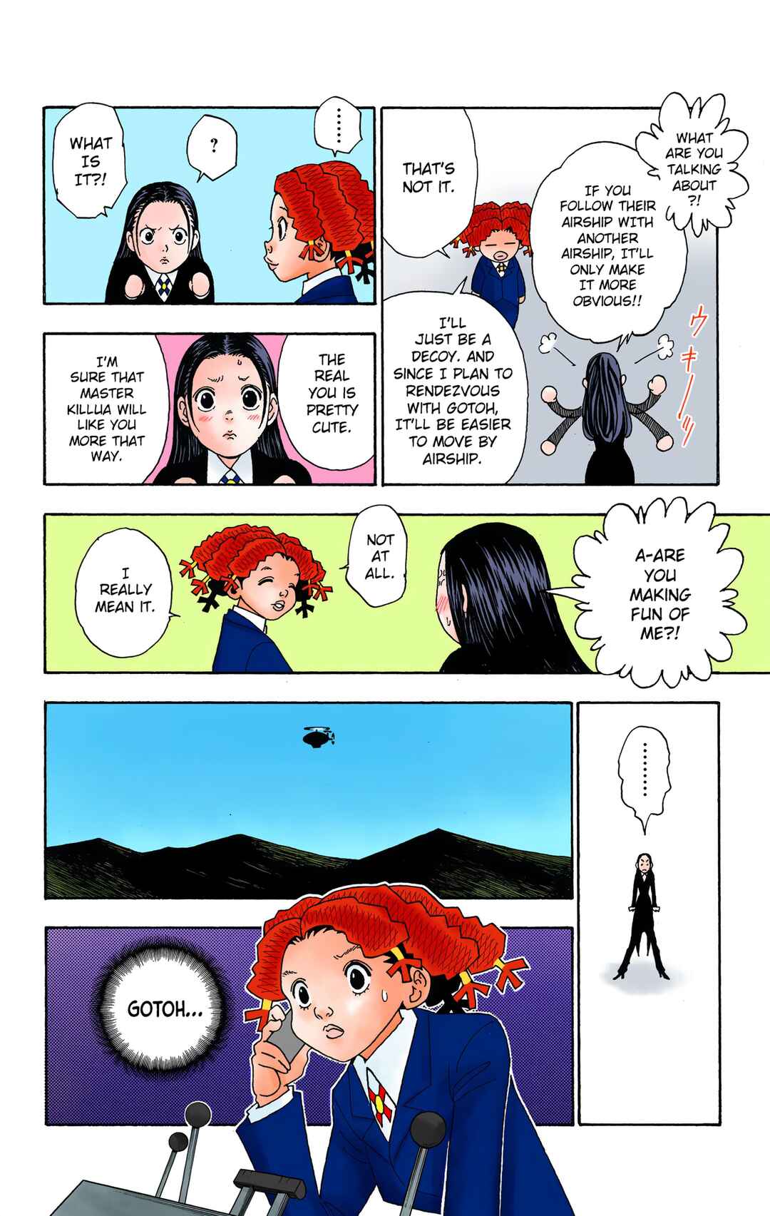 Page 10 Chapter 328 HUNTER x HUNTER (Official Colored)