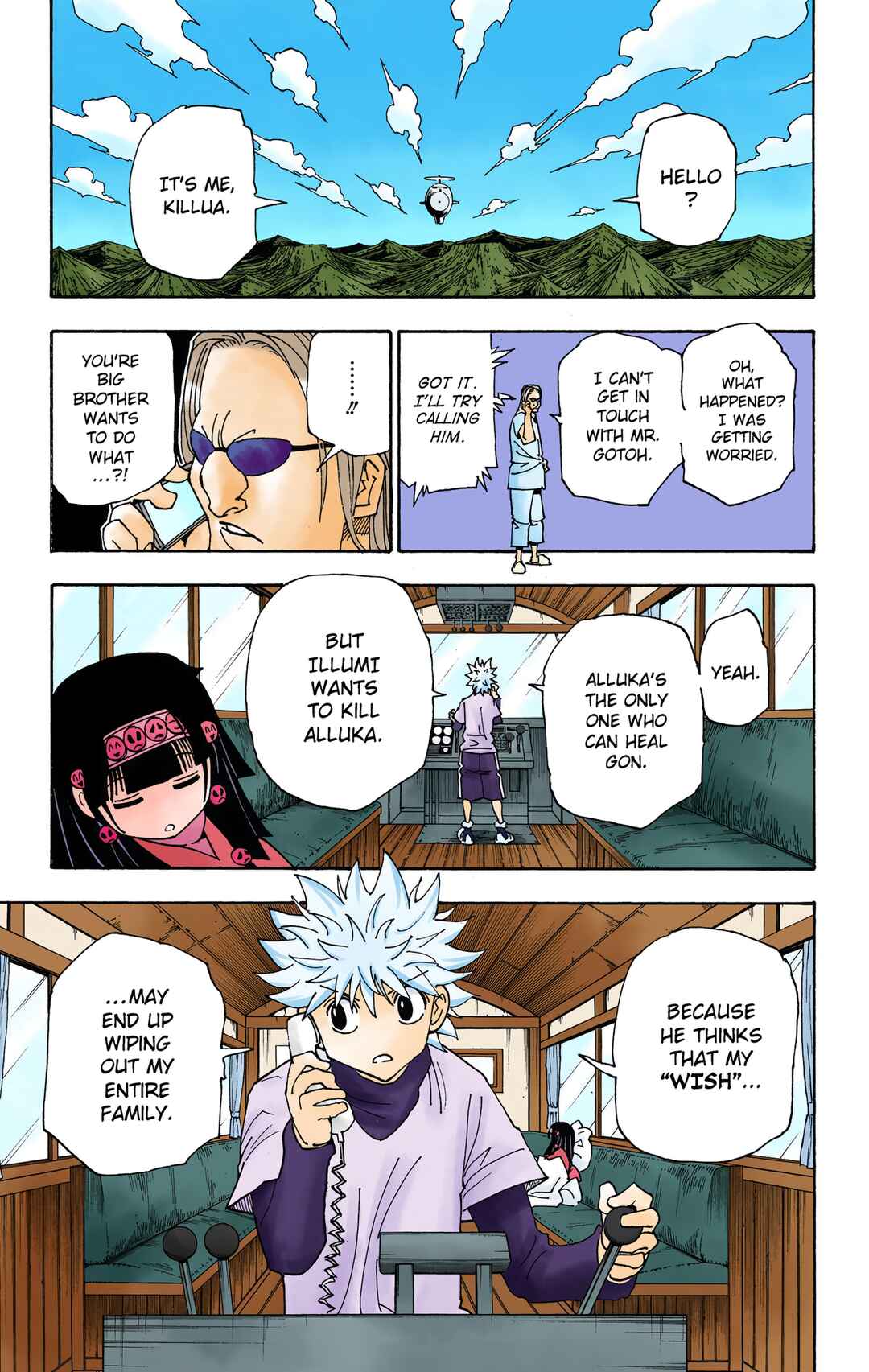 Page 11 Chapter 328 HUNTER x HUNTER (Official Colored)