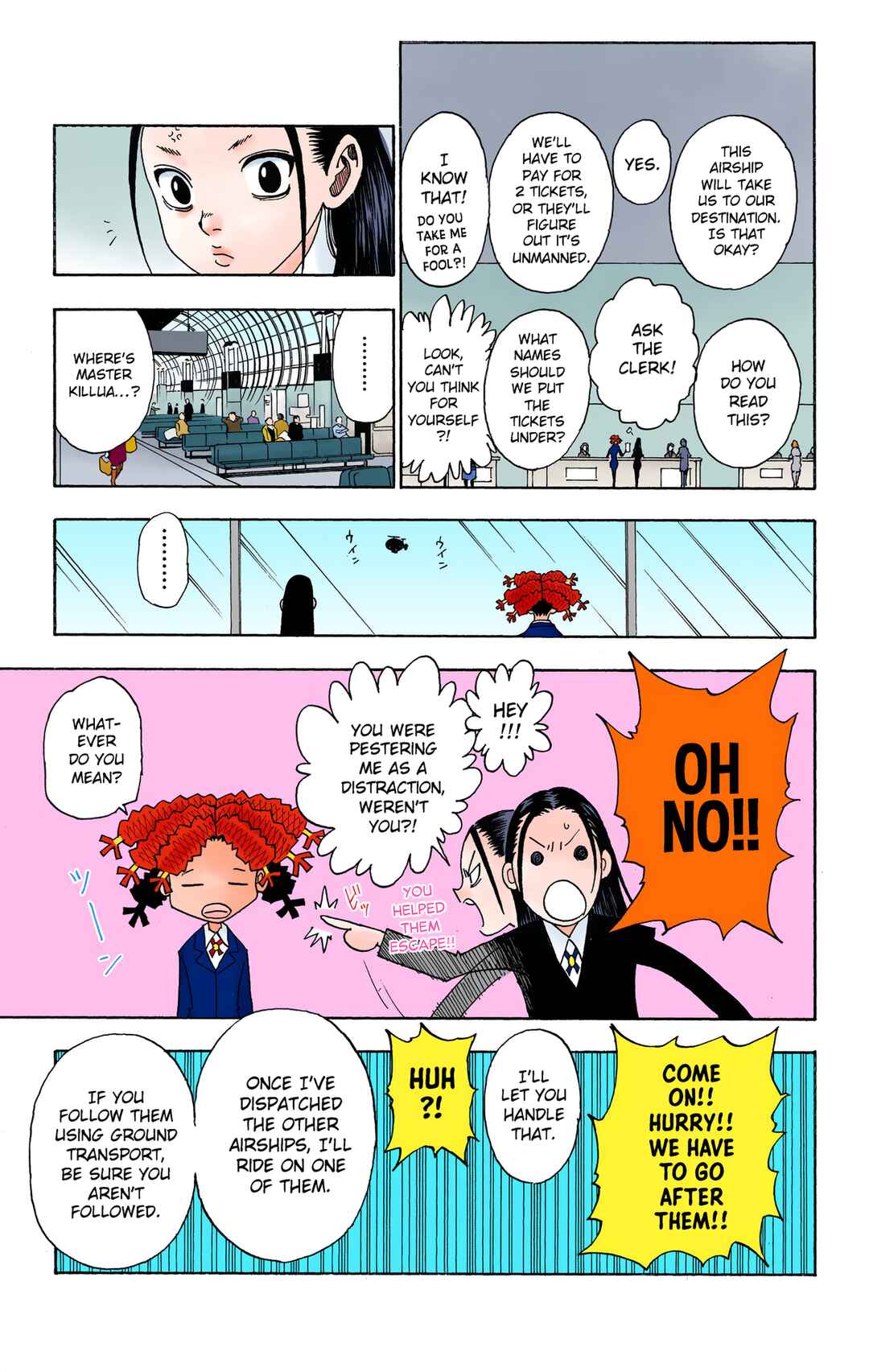 Page 9 Chapter 328 HUNTER x HUNTER (Official Colored)