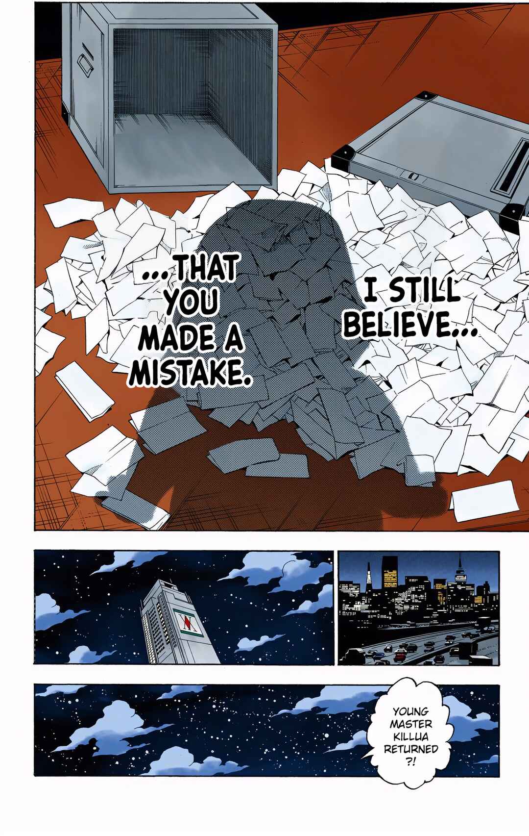 Page 12 Chapter 321 HUNTER x HUNTER (Official Colored)
