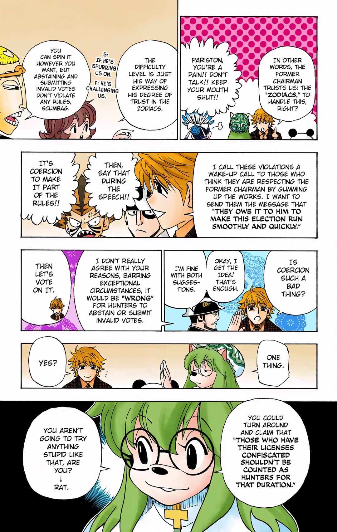 Page 7 Chapter 321 HUNTER x HUNTER (Official Colored)