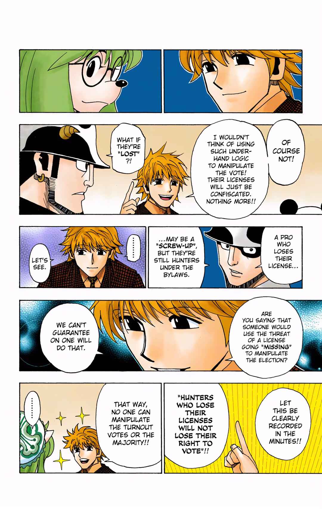 Page 8 Chapter 321 HUNTER x HUNTER (Official Colored)
