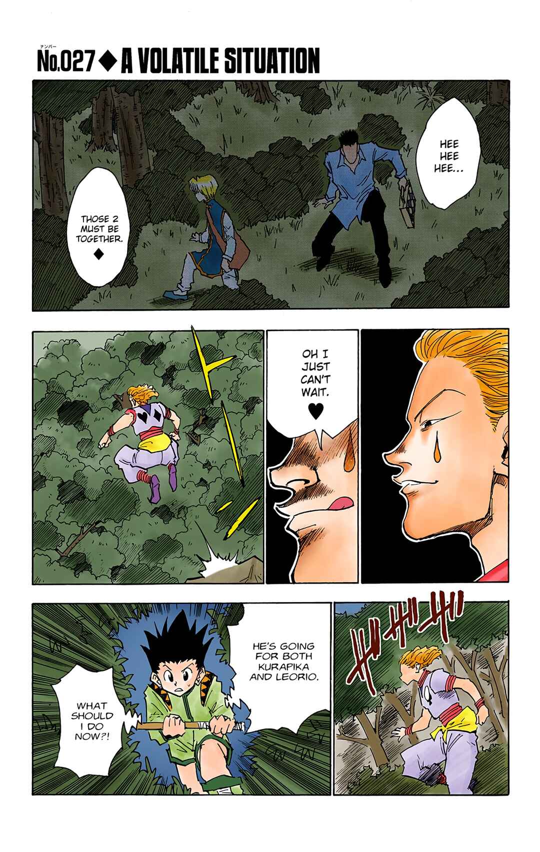 Page 4 Chapter 27 HUNTER x HUNTER (Official Colored)