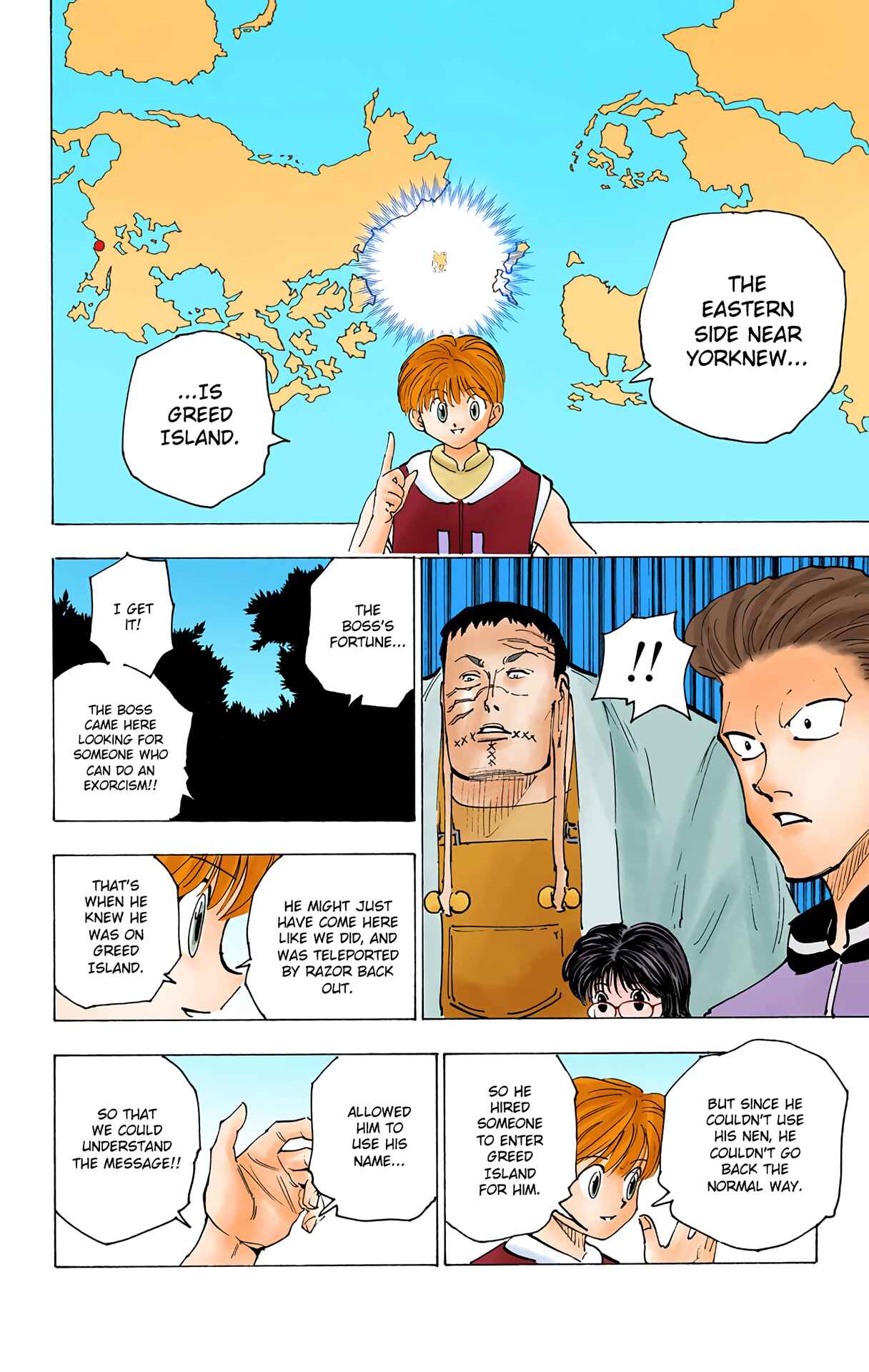 Page 8 Chapter 149 HUNTER x HUNTER (Official Colored)