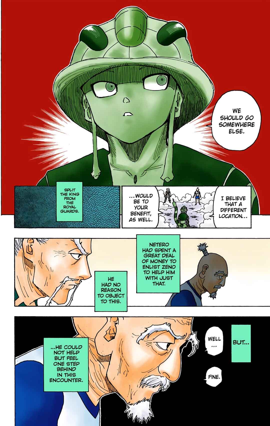 Page 8 Chapter 268 HUNTER x HUNTER (Official Colored)