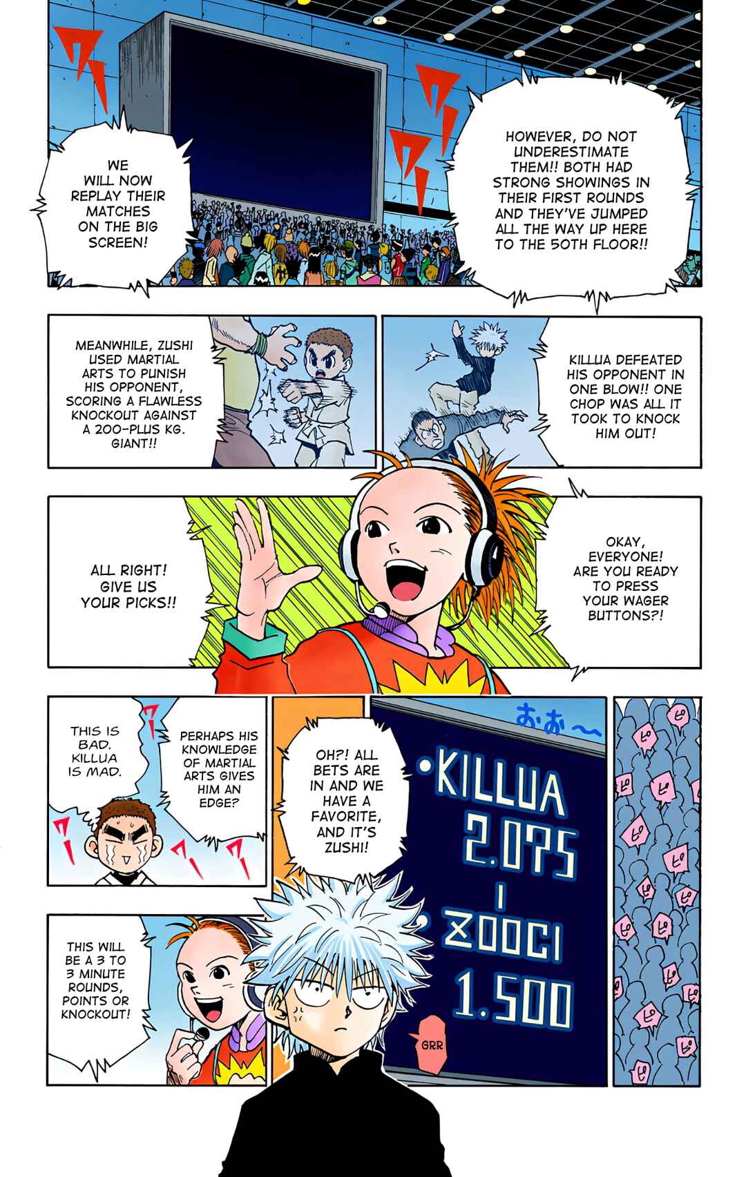 Page 12 Chapter 45 HUNTER x HUNTER (Official Colored)