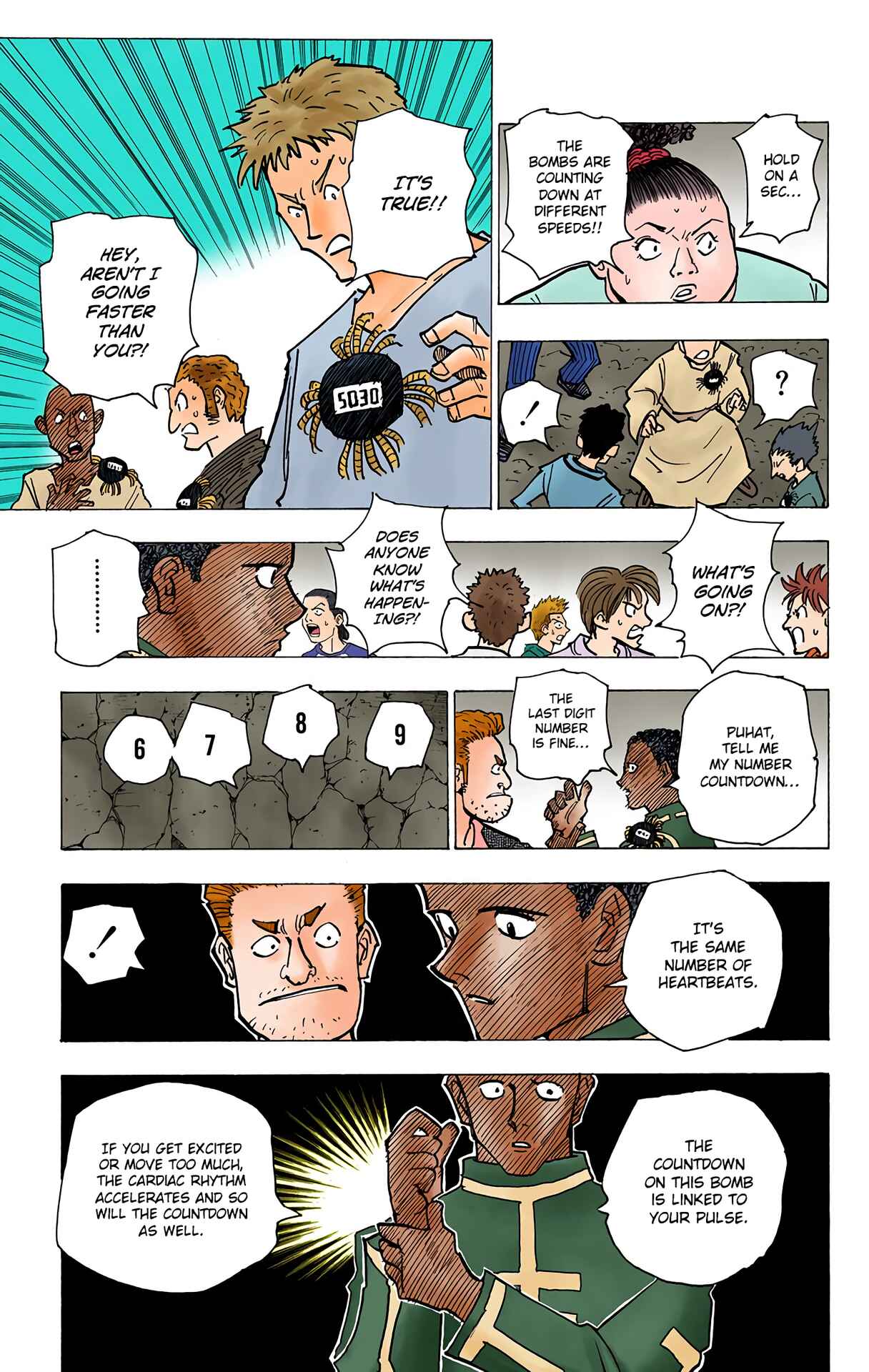 Page 9 Chapter 143 HUNTER x HUNTER (Official Colored)