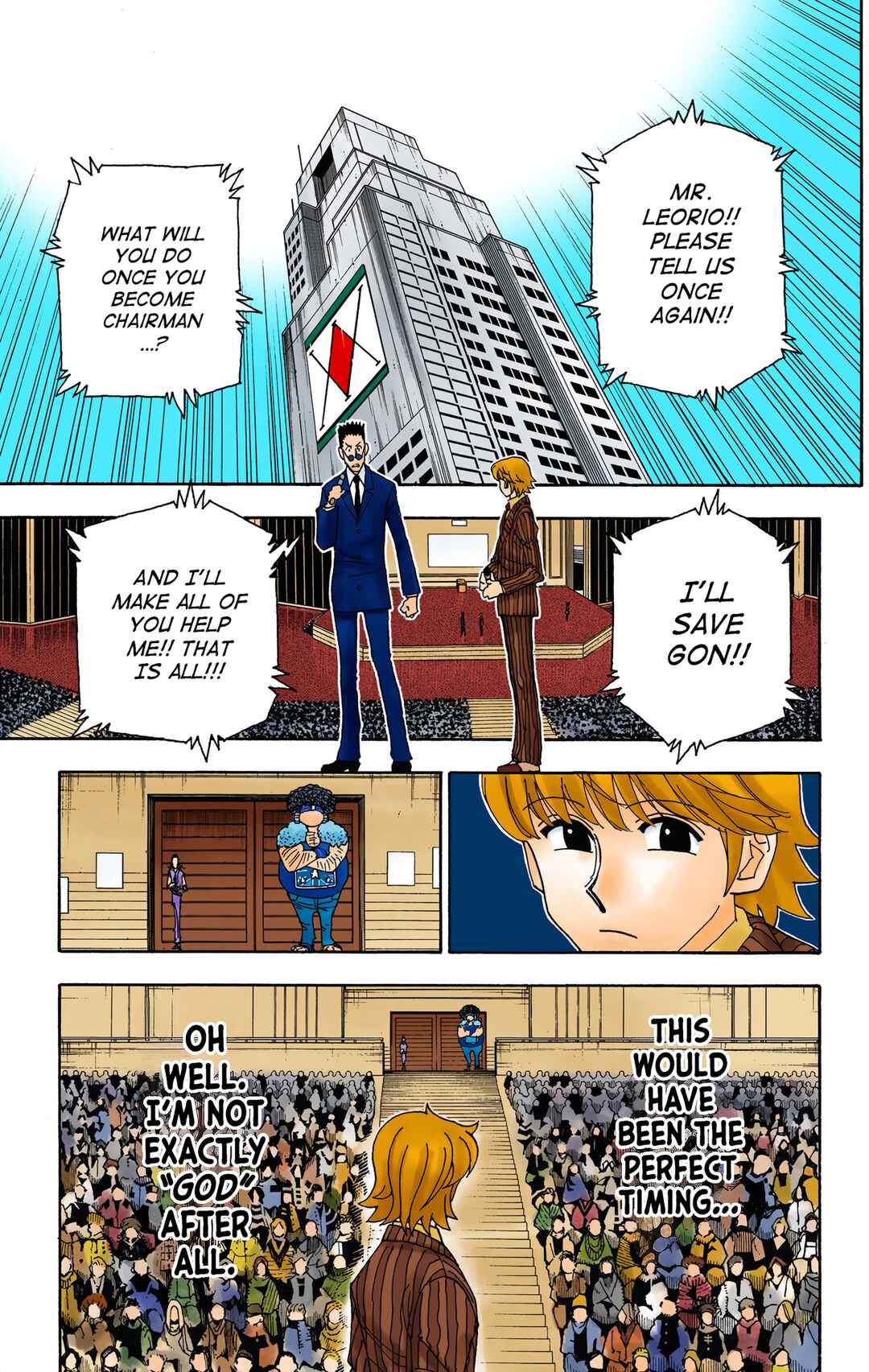 Page 3 Chapter 334 HUNTER x HUNTER (Official Colored)