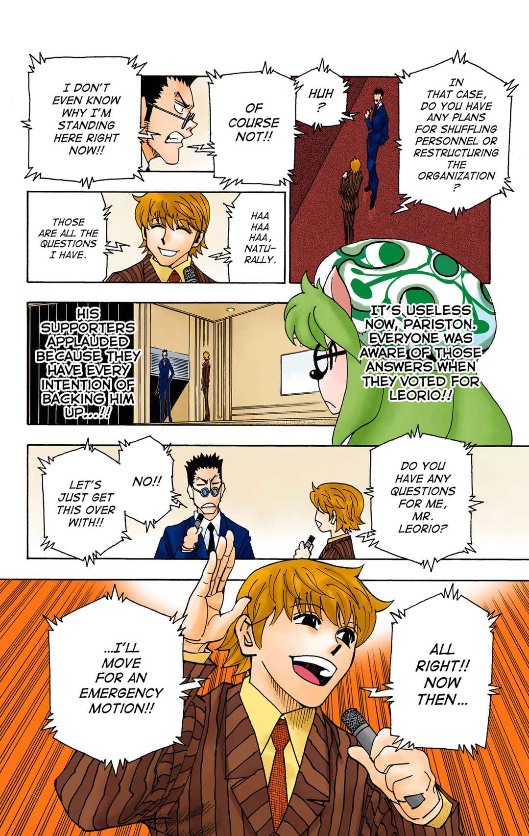 Page 4 Chapter 334 HUNTER x HUNTER (Official Colored)