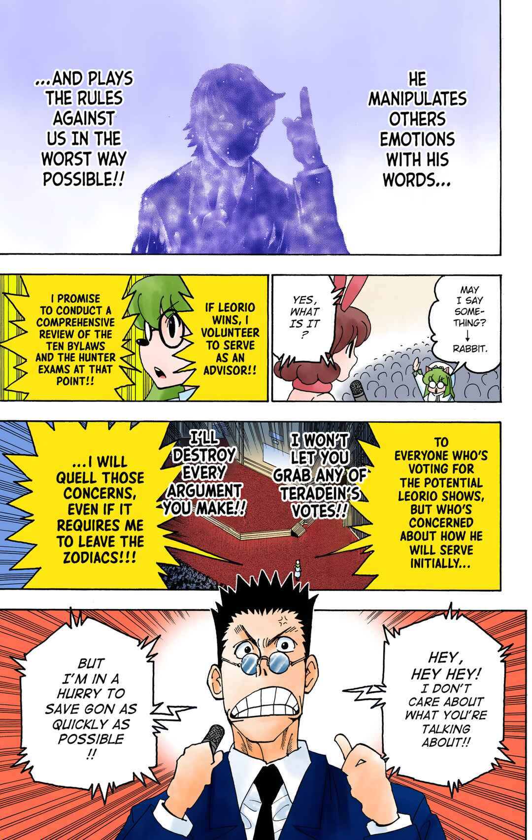 Page 9 Chapter 334 HUNTER x HUNTER (Official Colored)