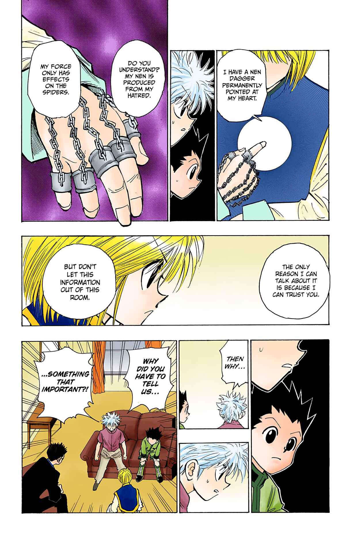 Page 8 Chapter 103 HUNTER x HUNTER (Official Colored)