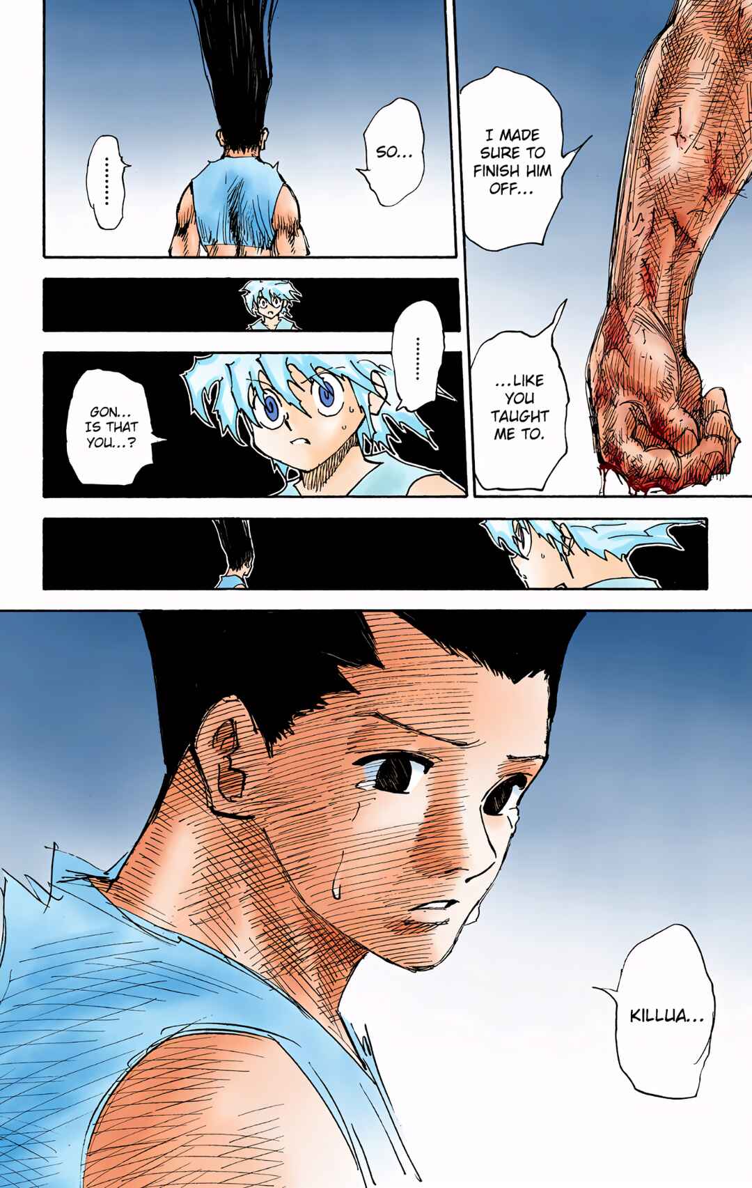 Page 4 Chapter 307 HUNTER x HUNTER (Official Colored)