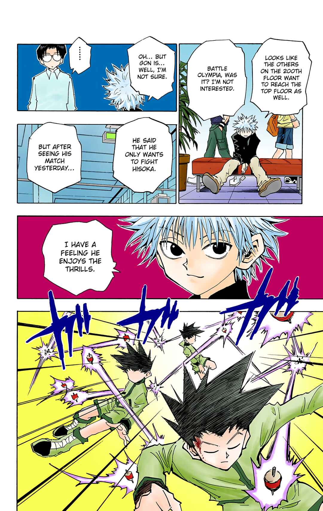 Page 8 Chapter 51 HUNTER x HUNTER (Official Colored)