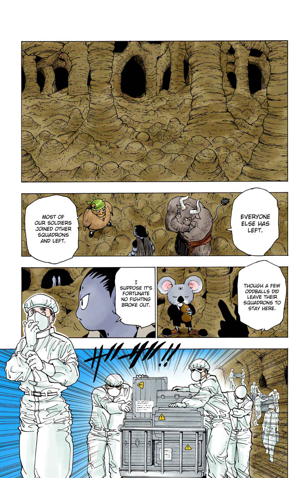 Page 5 Chapter 215 HUNTER x HUNTER (Official Colored)