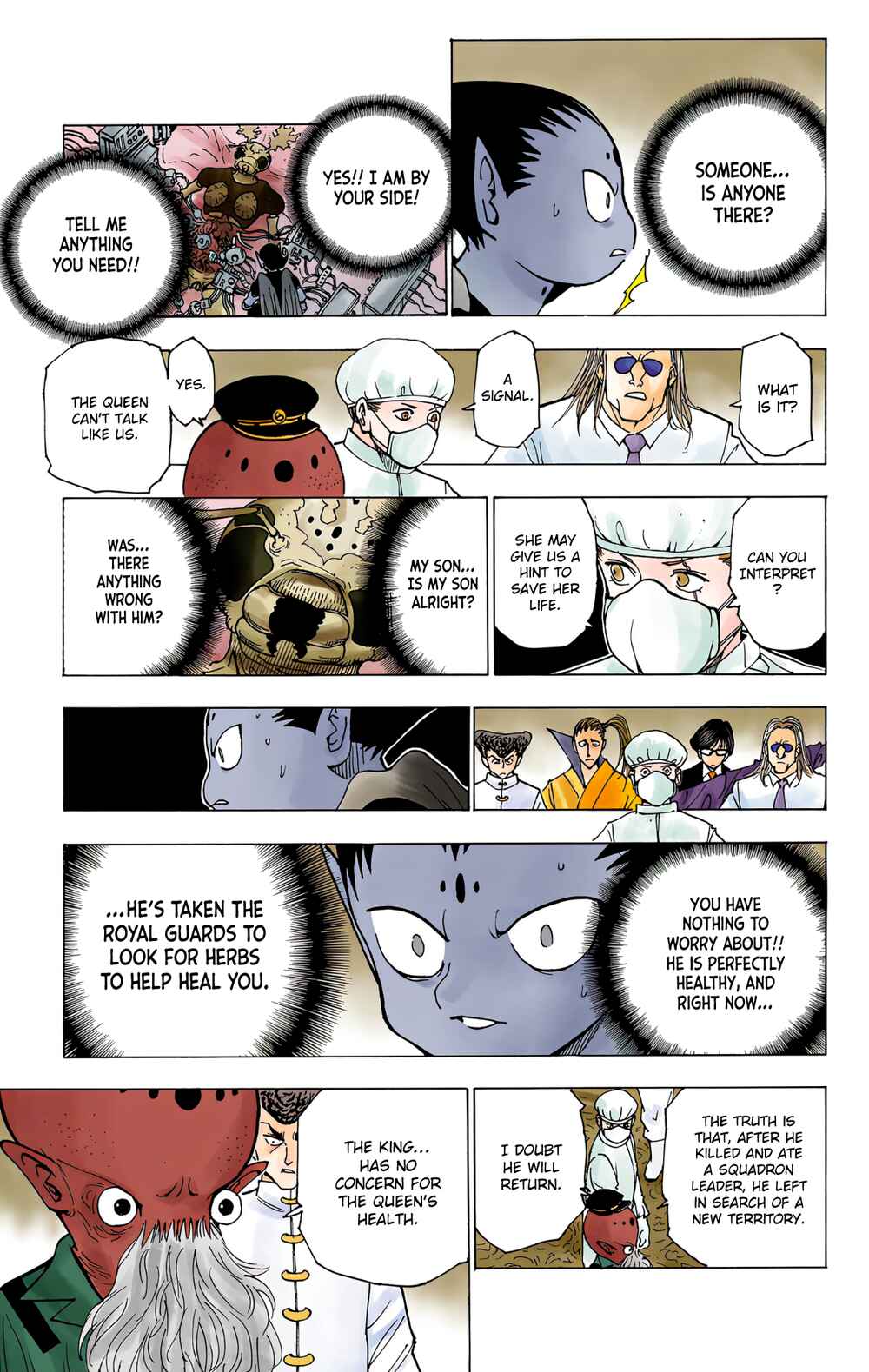 Page 7 Chapter 215 HUNTER x HUNTER (Official Colored)