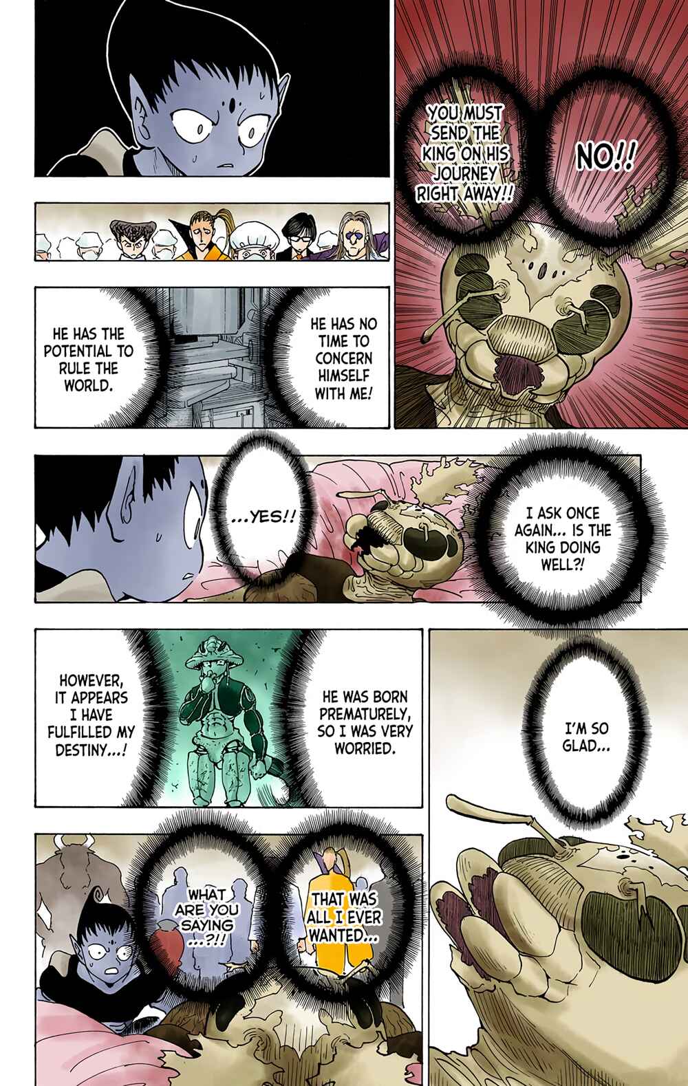 Page 8 Chapter 215 HUNTER x HUNTER (Official Colored)