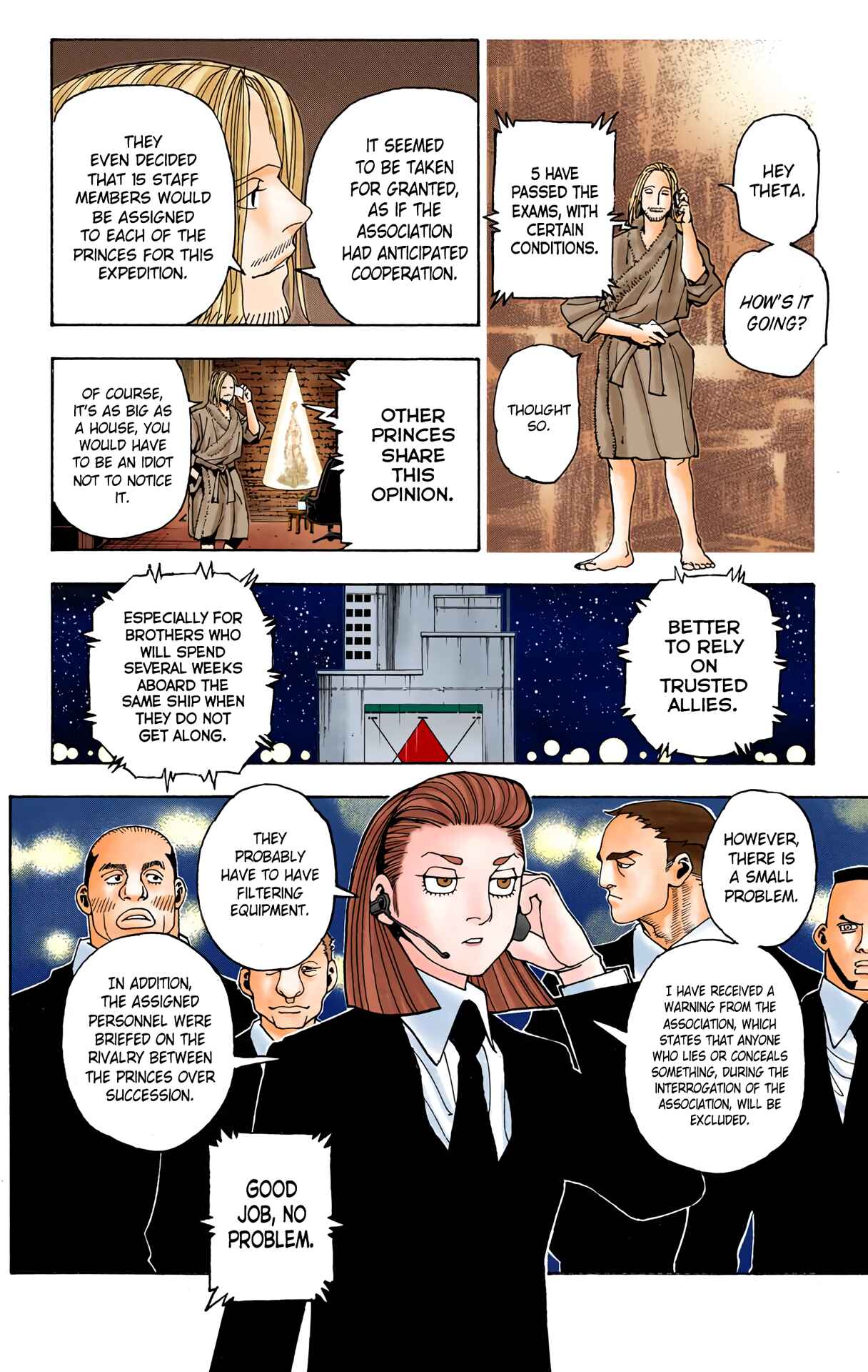 Page 10 Chapter 348 HUNTER x HUNTER (Official Colored)
