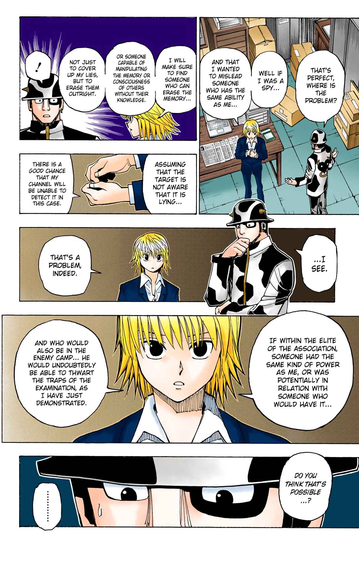 Page 4 Chapter 348 HUNTER x HUNTER (Official Colored)