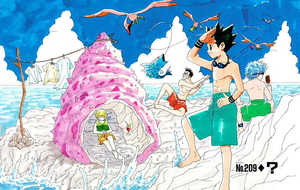 Page 1 Chapter 209 HUNTER x HUNTER (Official Colored)