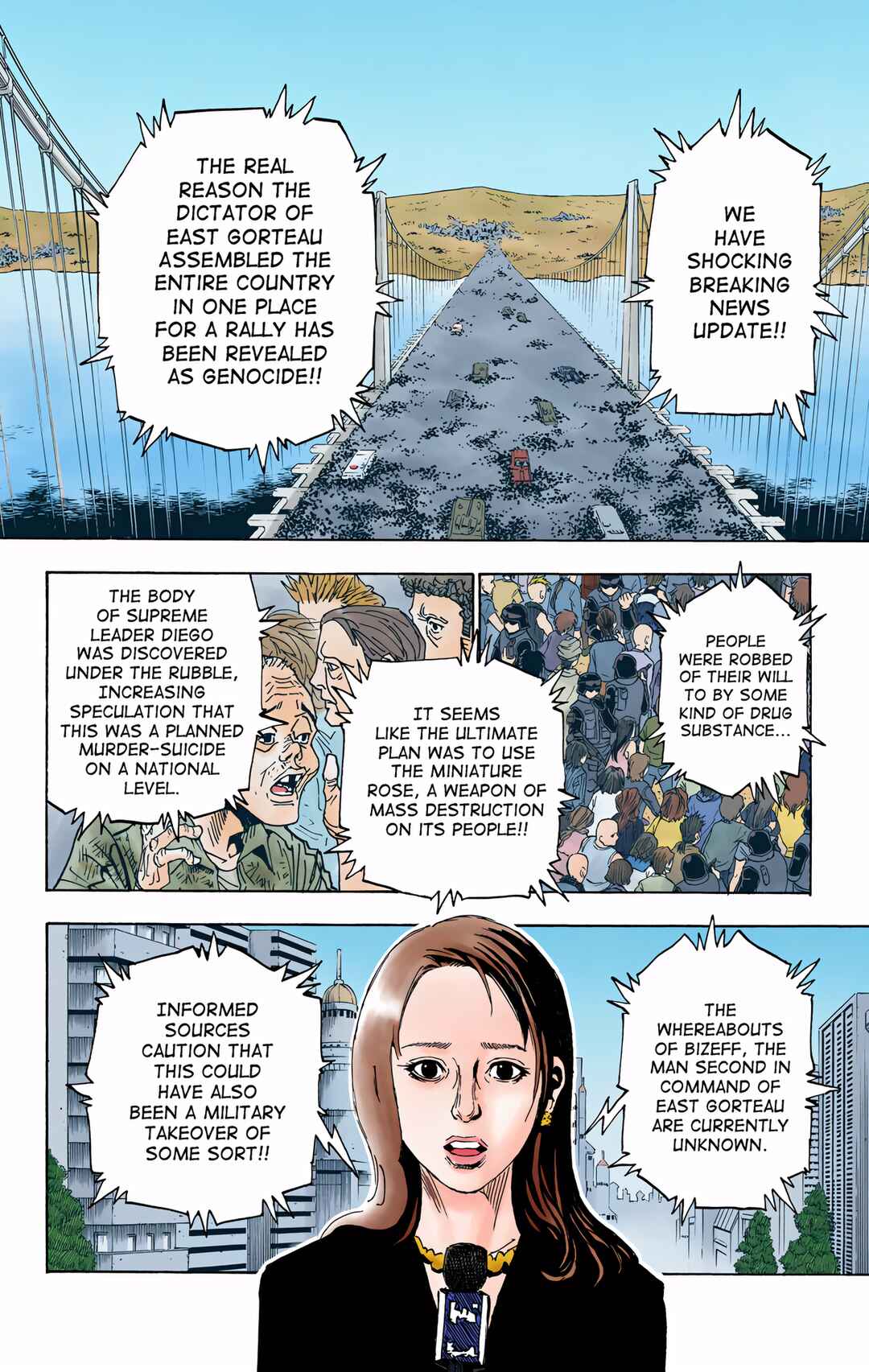 Page 15 Chapter 315 HUNTER x HUNTER (Official Colored)