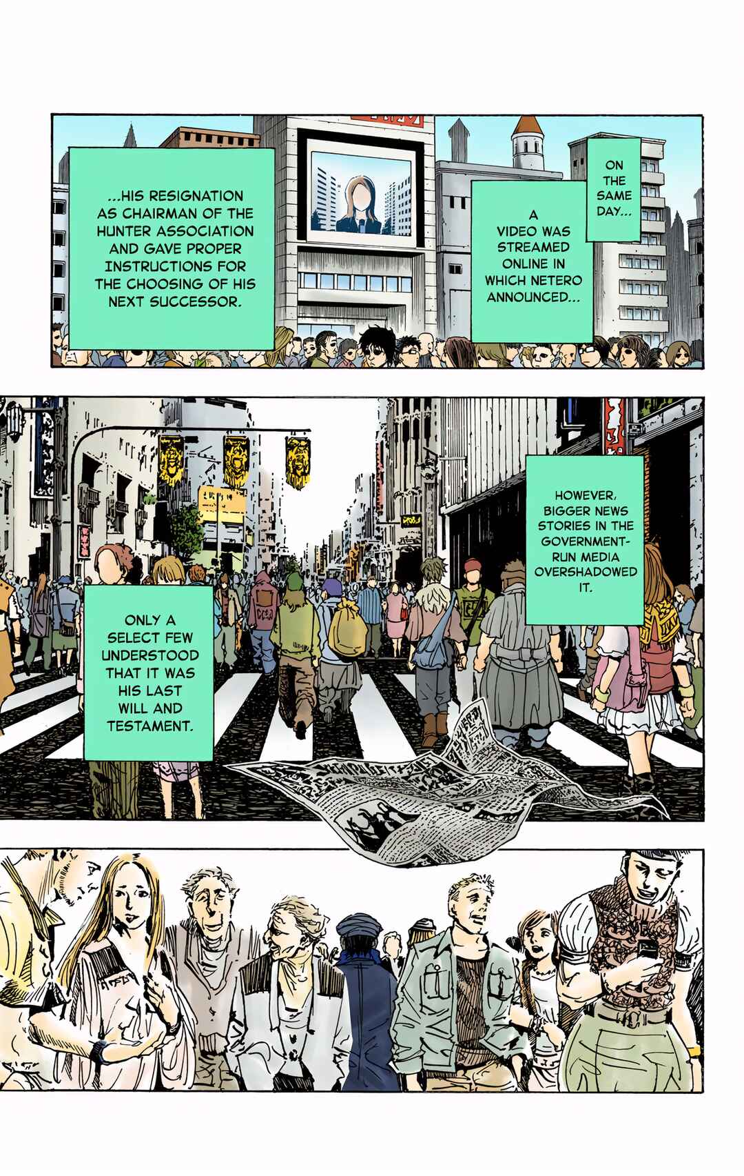 Page 18 Chapter 315 HUNTER x HUNTER (Official Colored)